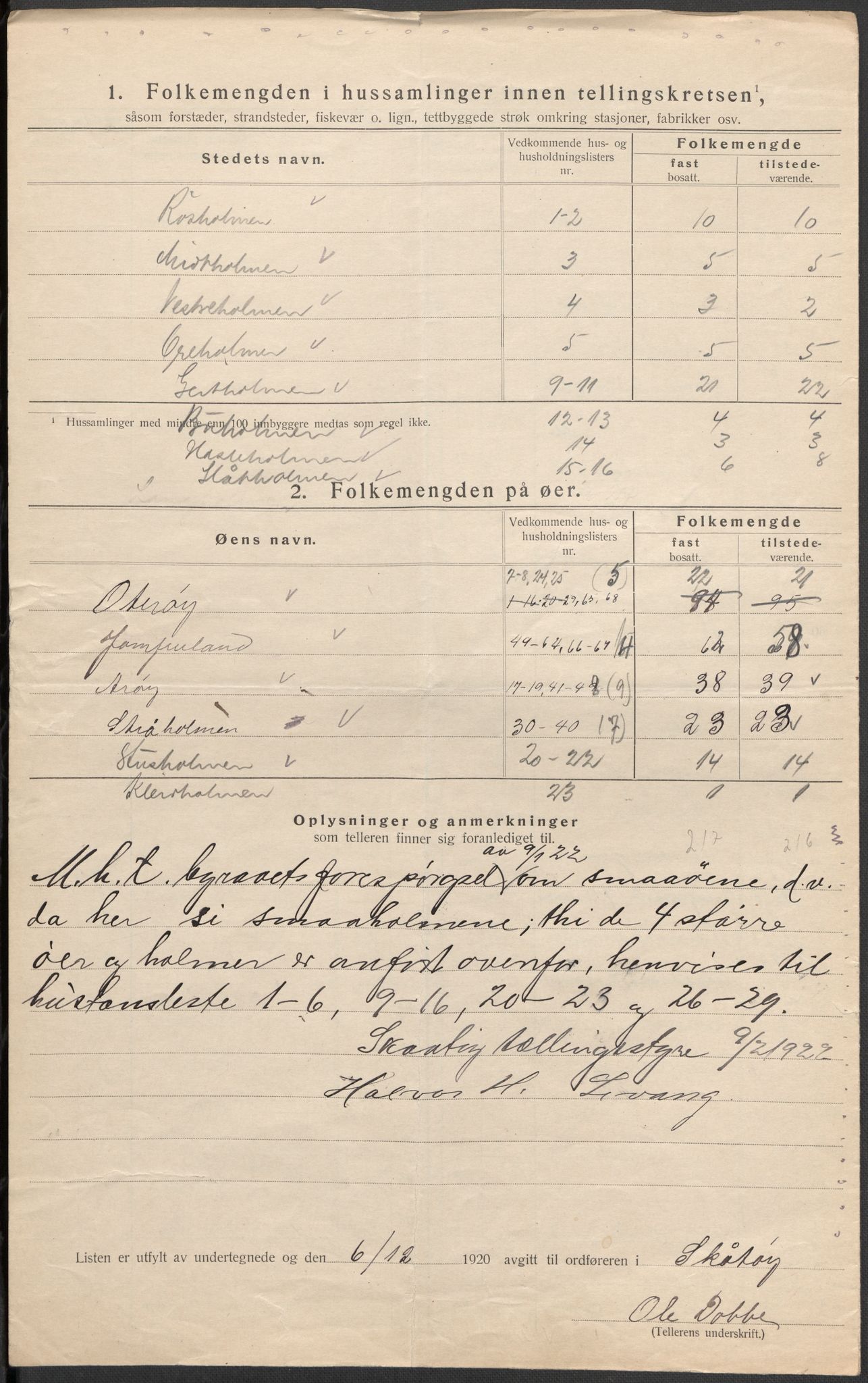 SAKO, 1920 census for Skåtøy, 1920, p. 37