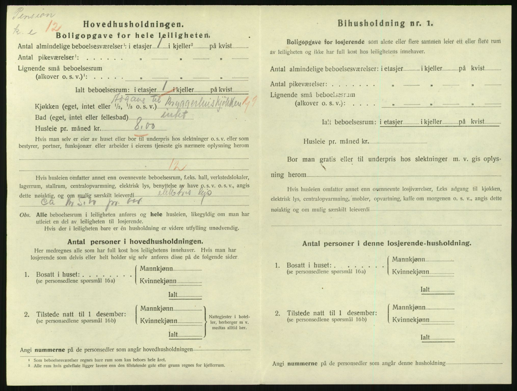 SAKO, 1920 census for Horten, 1920, p. 3380