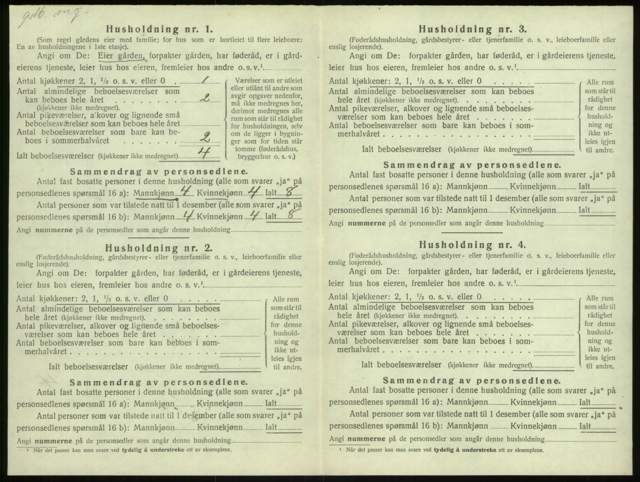 SAB, 1920 census for Herdla, 1920, p. 797