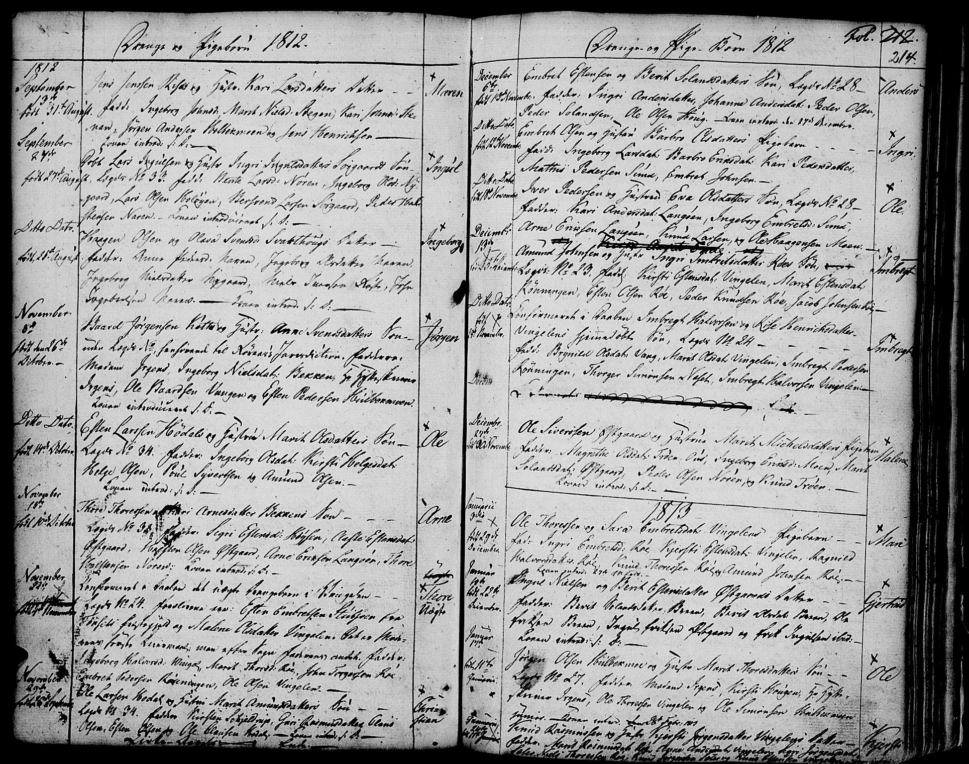 Tolga prestekontor, SAH/PREST-062/K/L0003: Parish register (official) no. 3, 1786-1814, p. 214