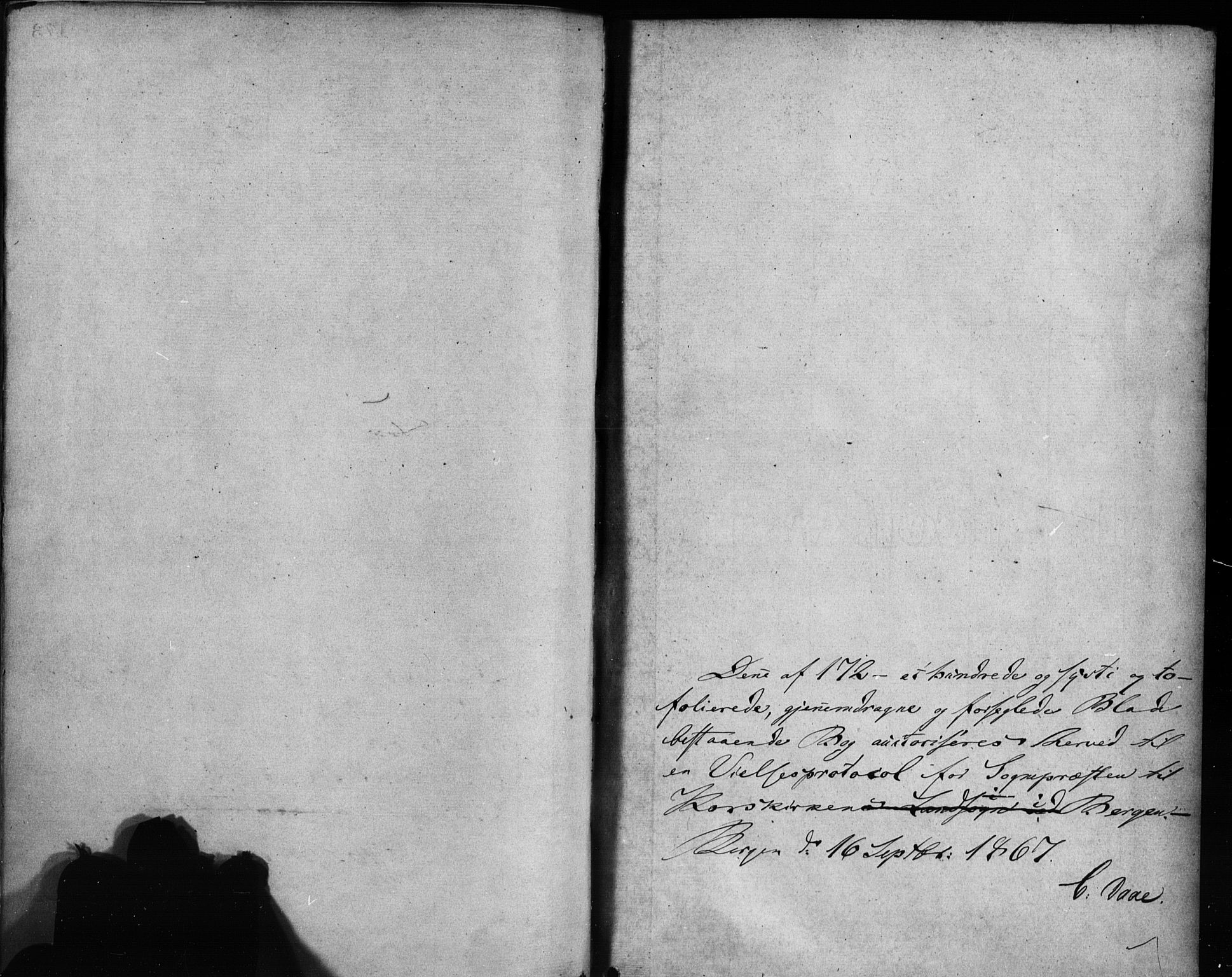 Korskirken sokneprestembete, AV/SAB-A-76101/H/Haa/L0036: Parish register (official) no. D 3, 1867-1882