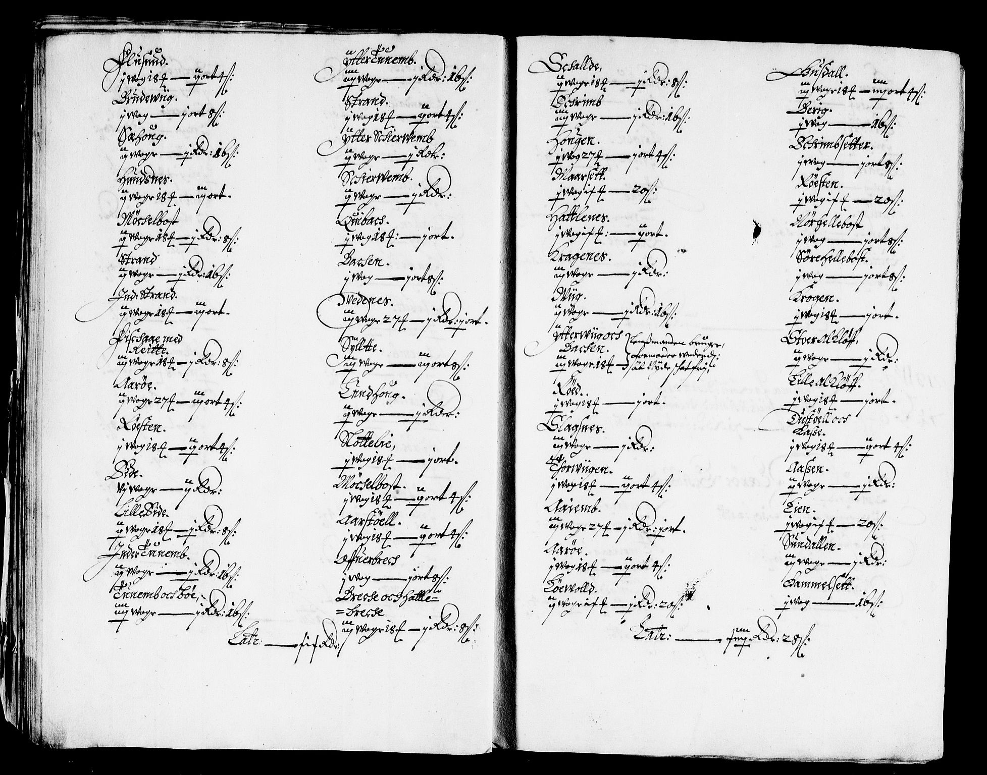 Rentekammeret inntil 1814, Reviderte regnskaper, Stiftamtstueregnskaper, Bergen stiftamt, AV/RA-EA-6043/R/Rc/L0028: Bergen stiftamt, 1668
