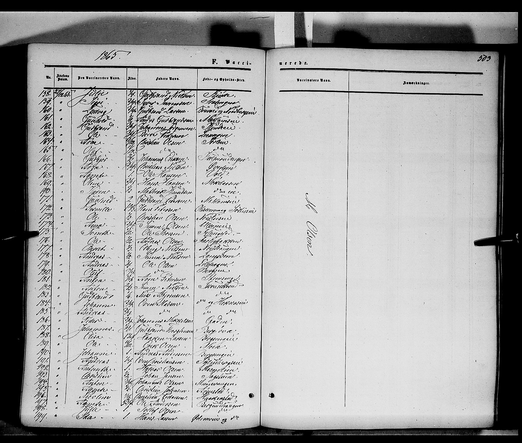 Ringsaker prestekontor, AV/SAH-PREST-014/K/Ka/L0010: Parish register (official) no. 10, 1861-1869, p. 503