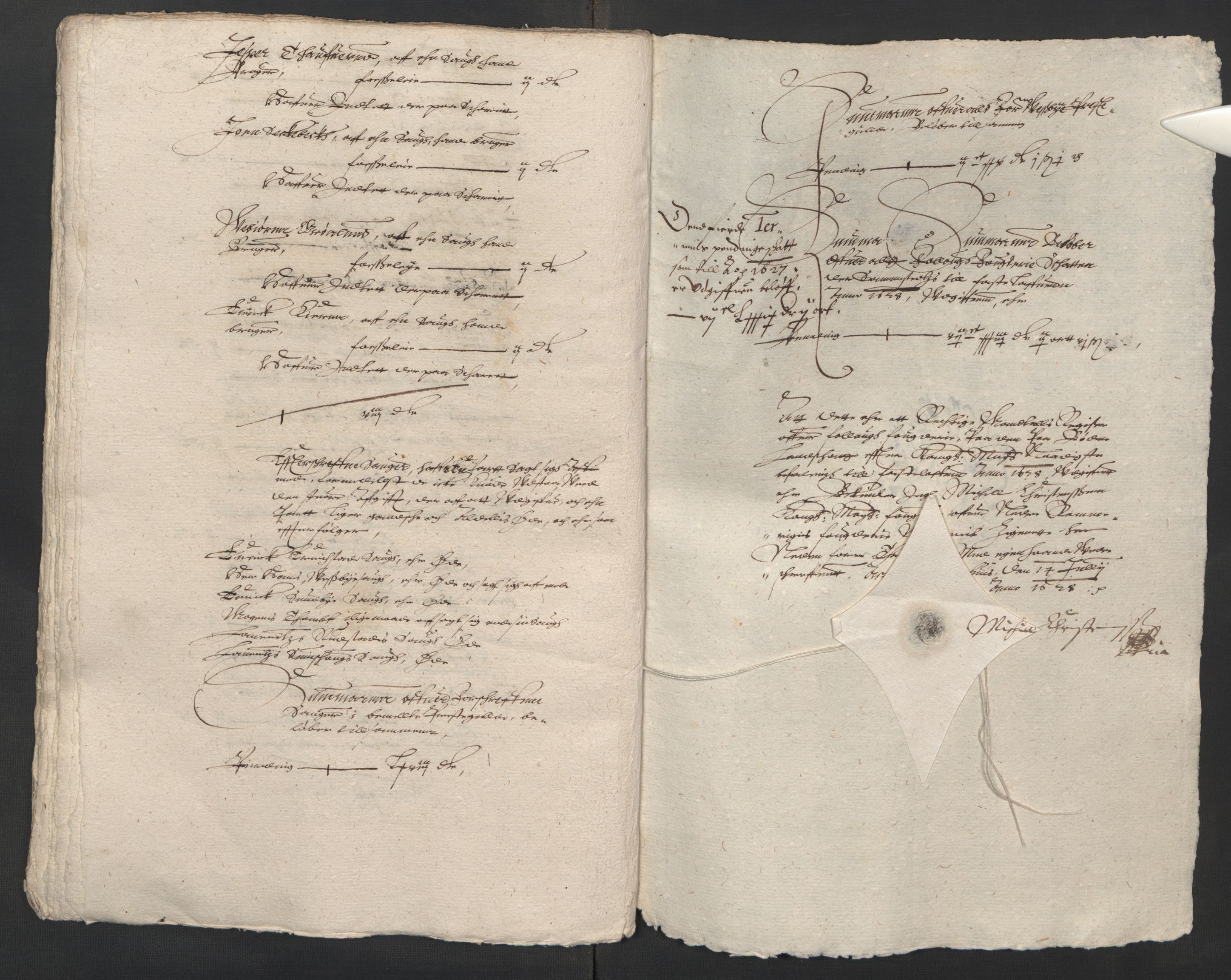 Rentekammeret inntil 1814, Reviderte regnskaper, Lensregnskaper, AV/RA-EA-5023/R/Rb/Rba/L0084: Akershus len, 1628