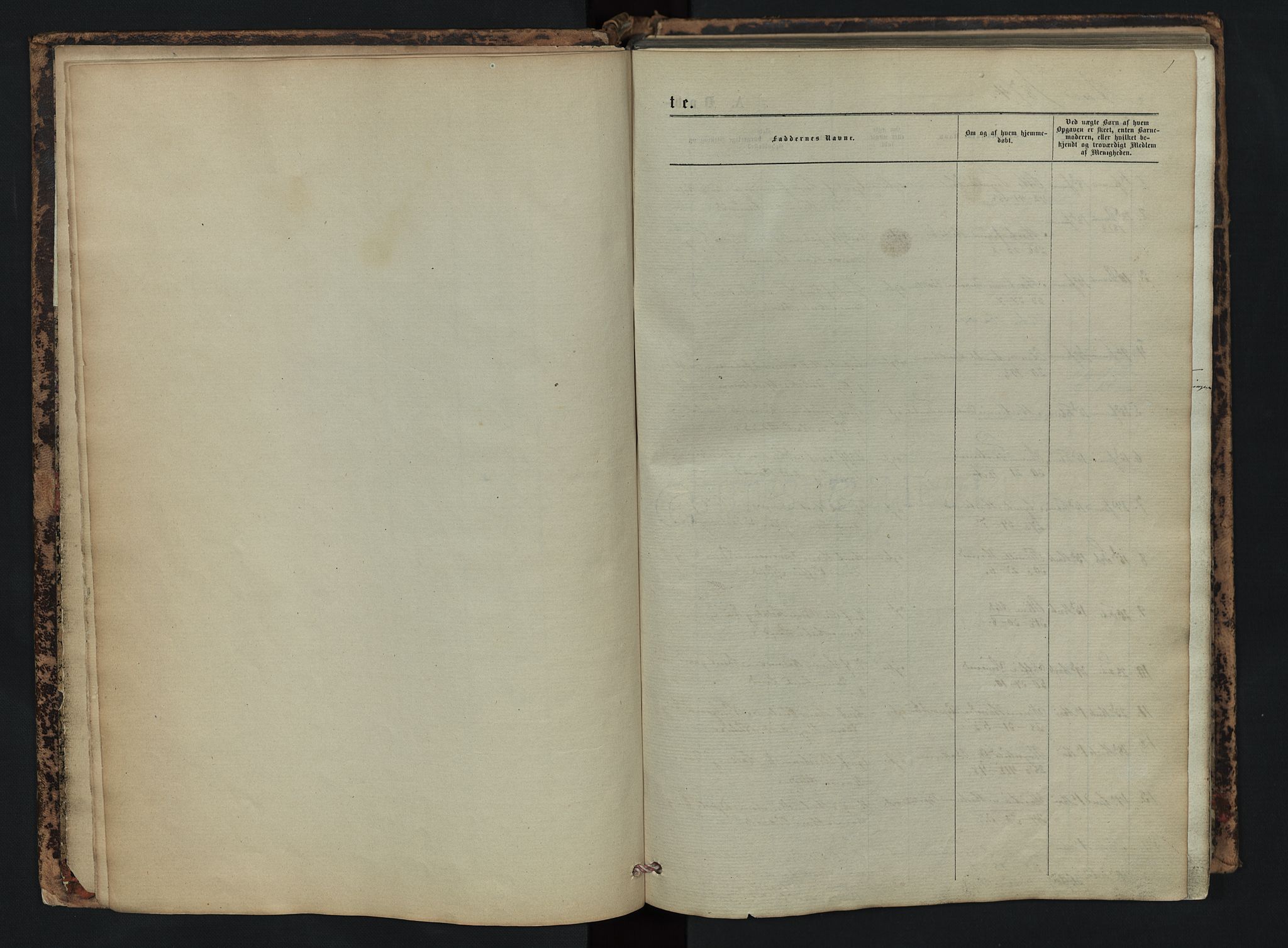 Vestre Gausdal prestekontor, AV/SAH-PREST-094/H/Ha/Hab/L0002: Parish register (copy) no. 2, 1874-1897, p. 1
