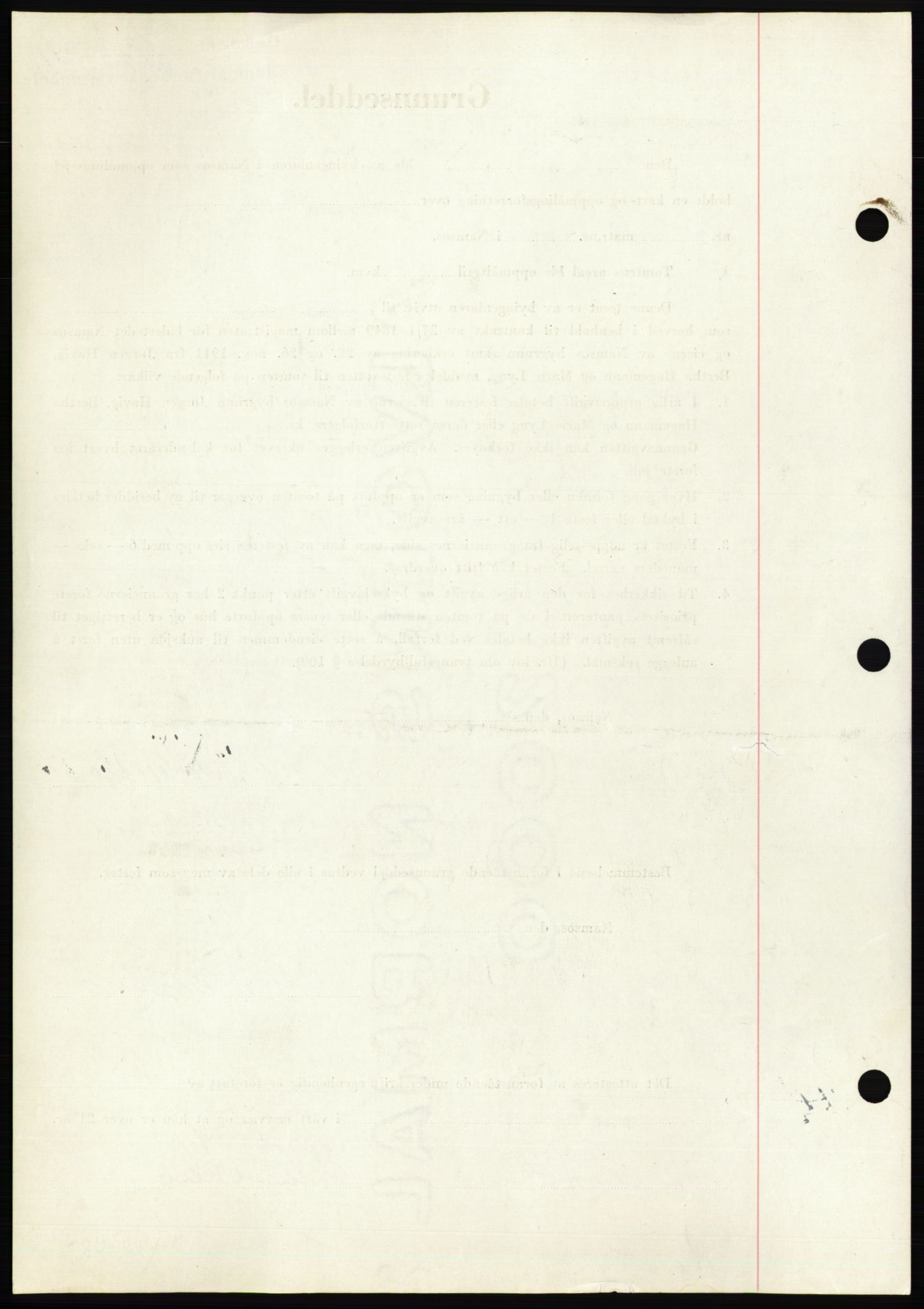 Namdal sorenskriveri, AV/SAT-A-4133/1/2/2C: Mortgage book no. -, 1949-1949, Diary no: : 157/1949