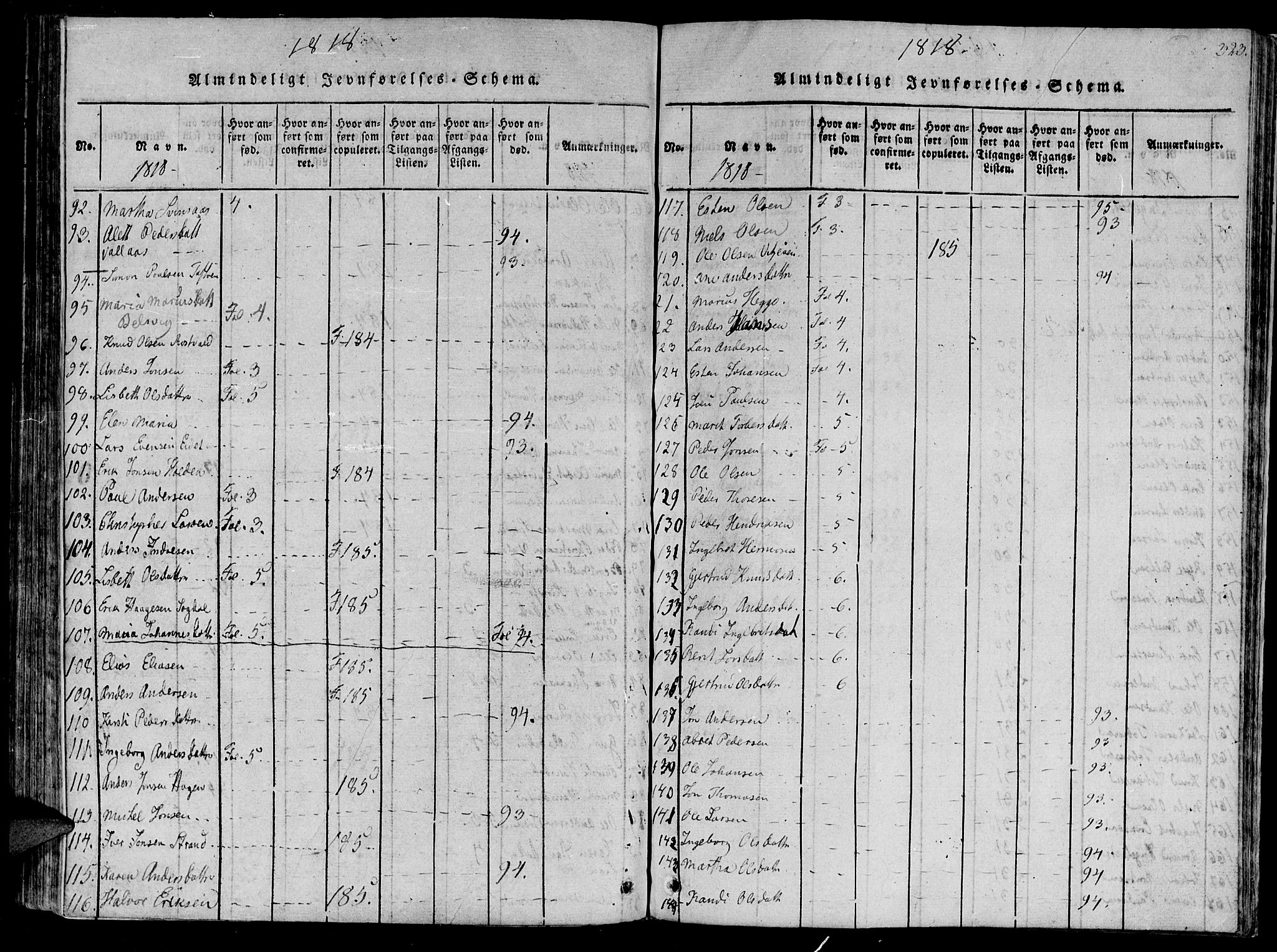 Ministerialprotokoller, klokkerbøker og fødselsregistre - Sør-Trøndelag, SAT/A-1456/630/L0491: Parish register (official) no. 630A04, 1818-1830, p. 323