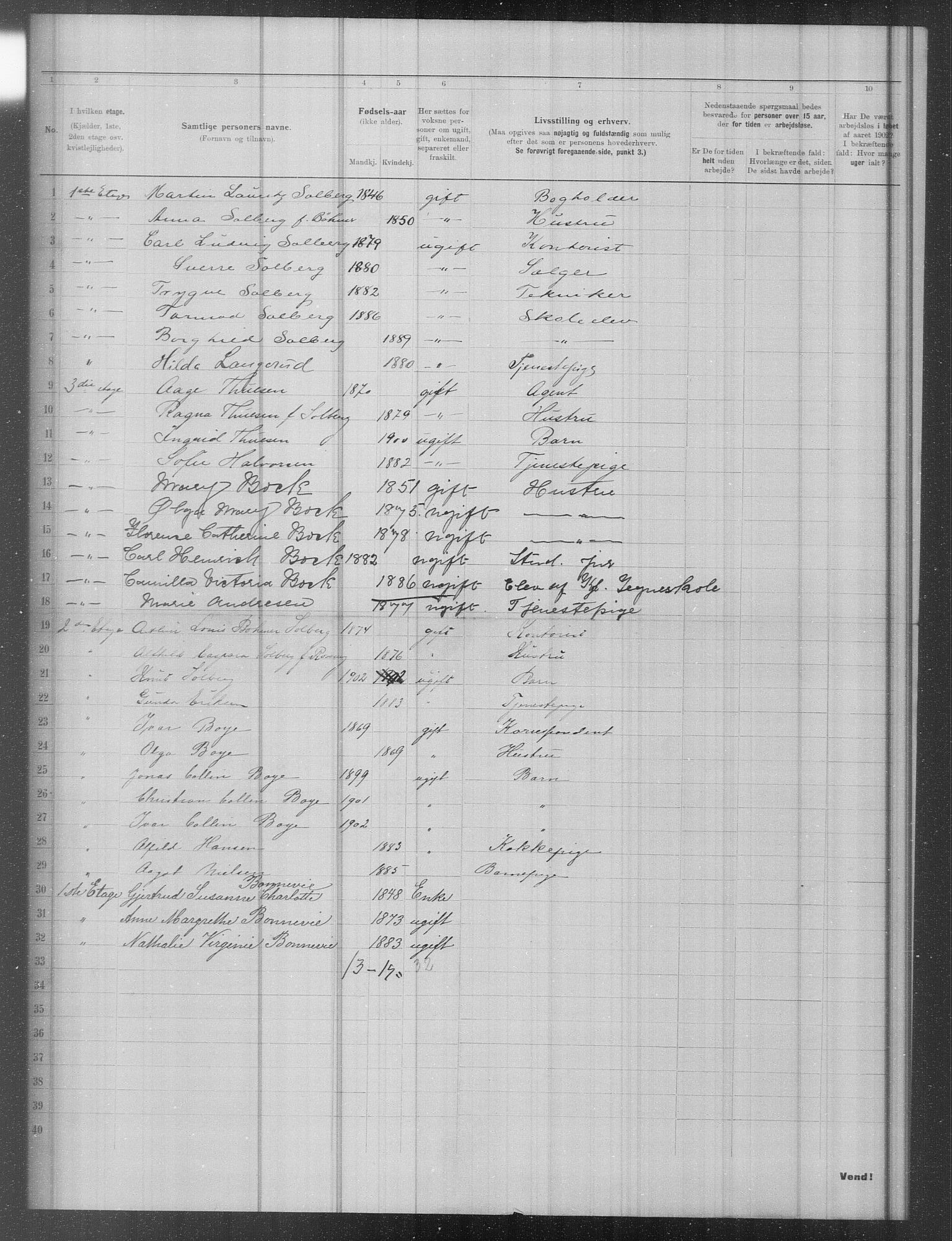 OBA, Municipal Census 1902 for Kristiania, 1902, p. 12442