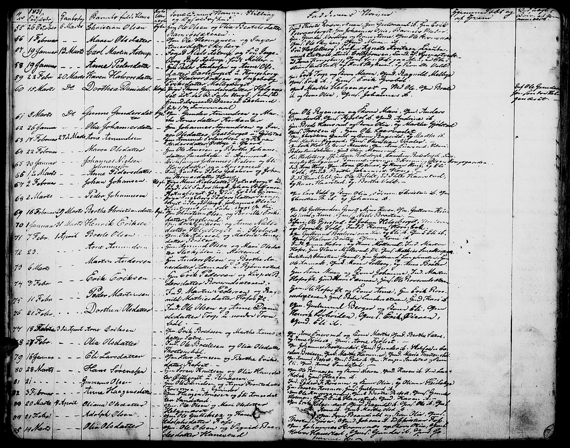 Grue prestekontor, AV/SAH-PREST-036/H/Ha/Haa/L0007: Parish register (official) no. 7, 1830-1847, p. 5