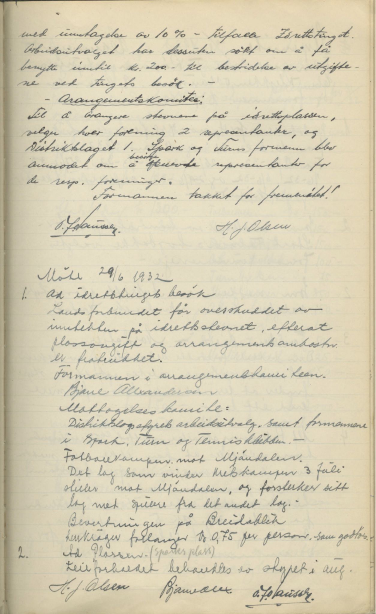 Finnmark Distriktslag for Idrett, FMFB/A-1040/A/L0001: Møteprotokoll, 1919-1940, p. 144