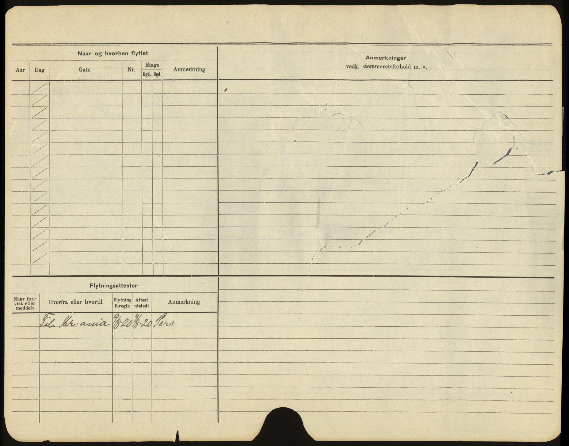 Trondheim folkeregister, AV/SAT-A-1608/1/F/Fb/L0008: Utflyttede A - H, 1920