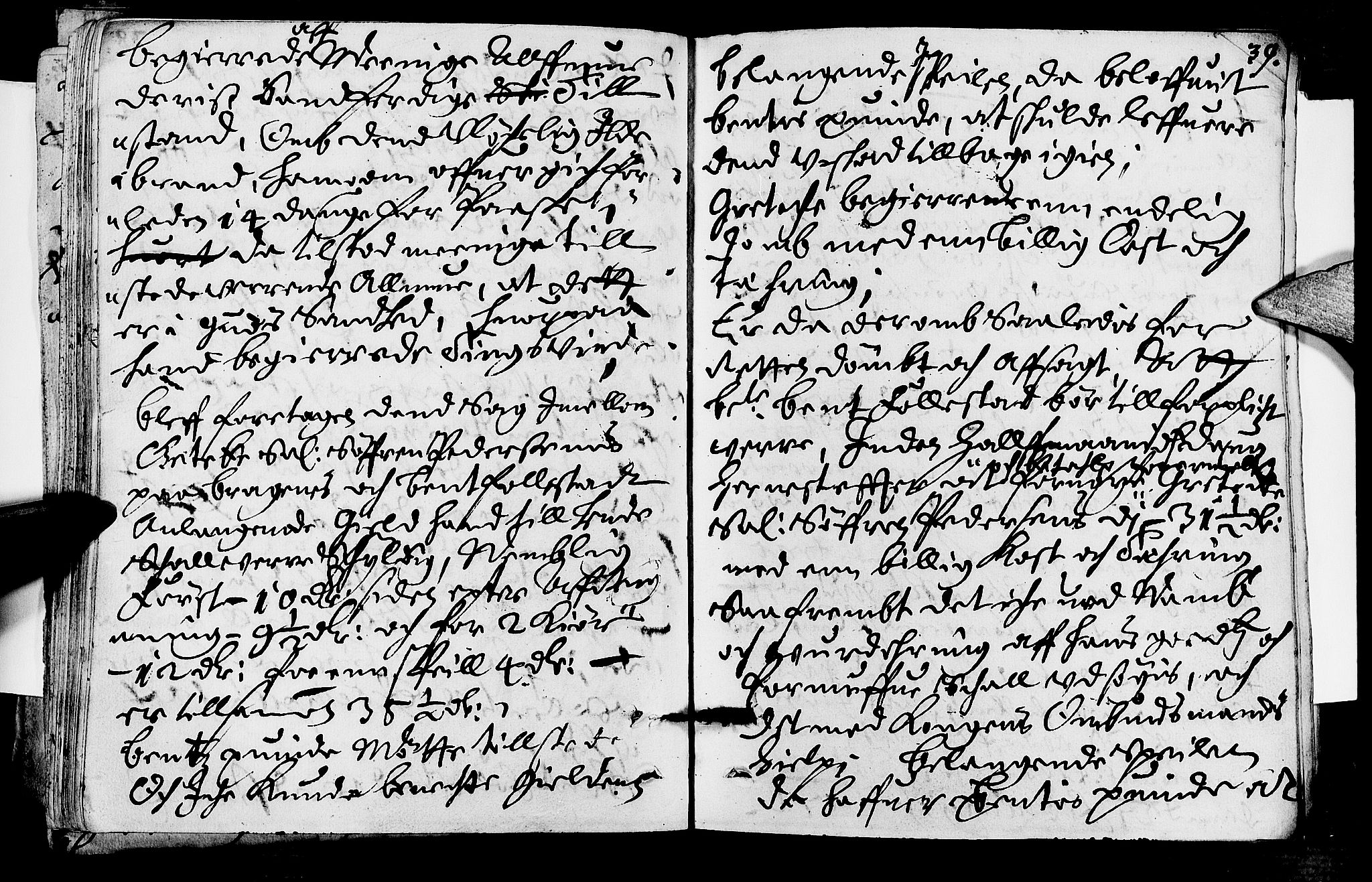 Lier, Røyken og Hurum sorenskriveri, AV/SAKO-A-89/F/Fa/L0013: Tingbok, 1672, p. 39