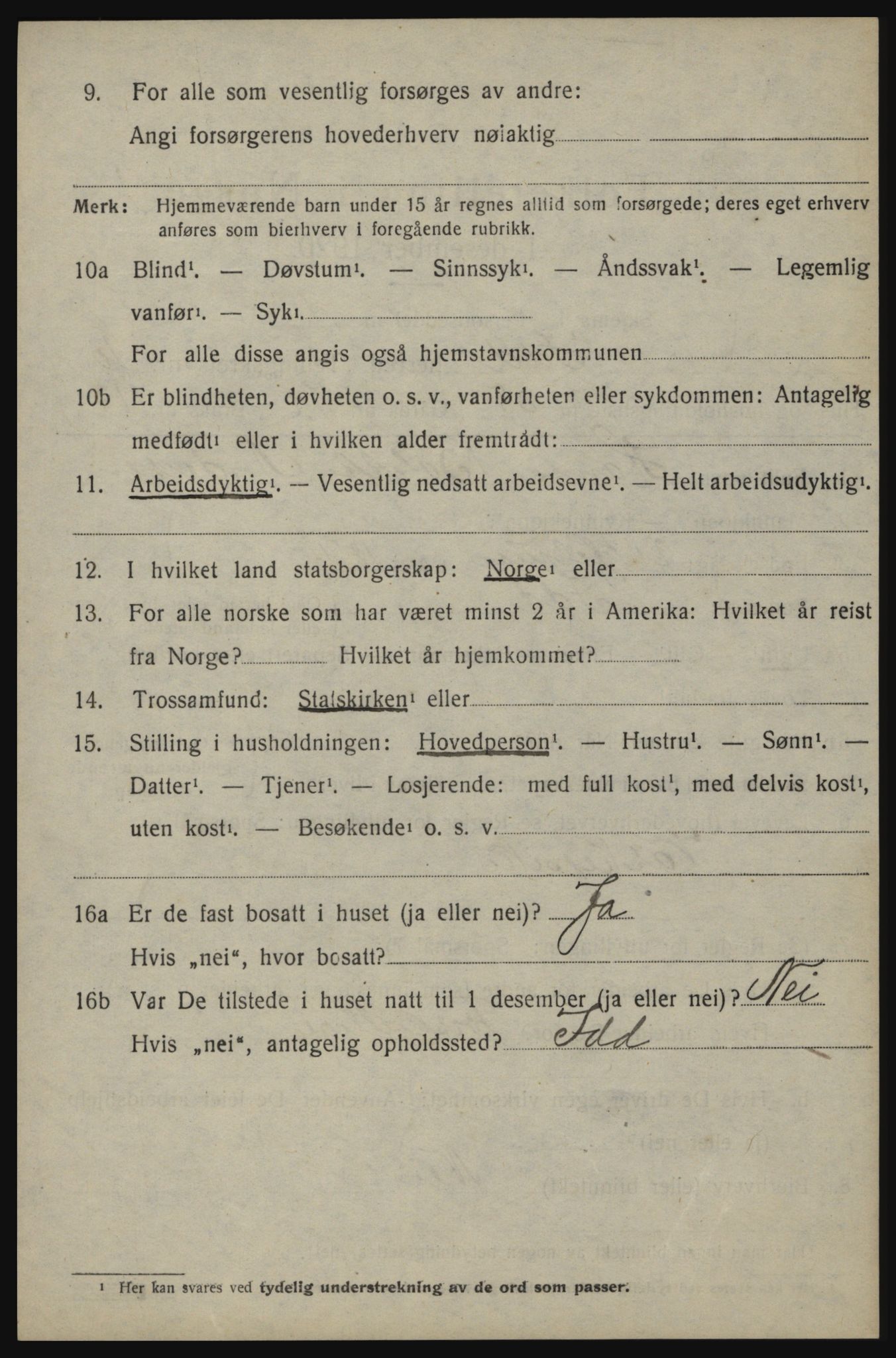 SAO, 1920 census for Idd, 1920, p. 10912