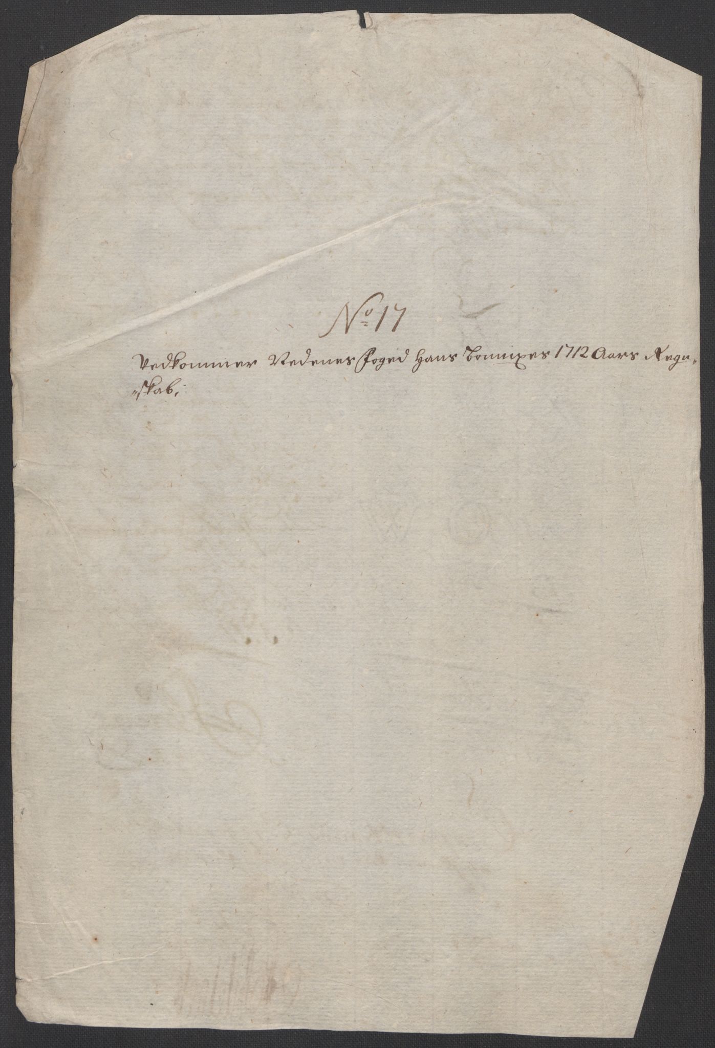 Rentekammeret inntil 1814, Reviderte regnskaper, Fogderegnskap, AV/RA-EA-4092/R39/L2320: Fogderegnskap Nedenes, 1712, p. 357