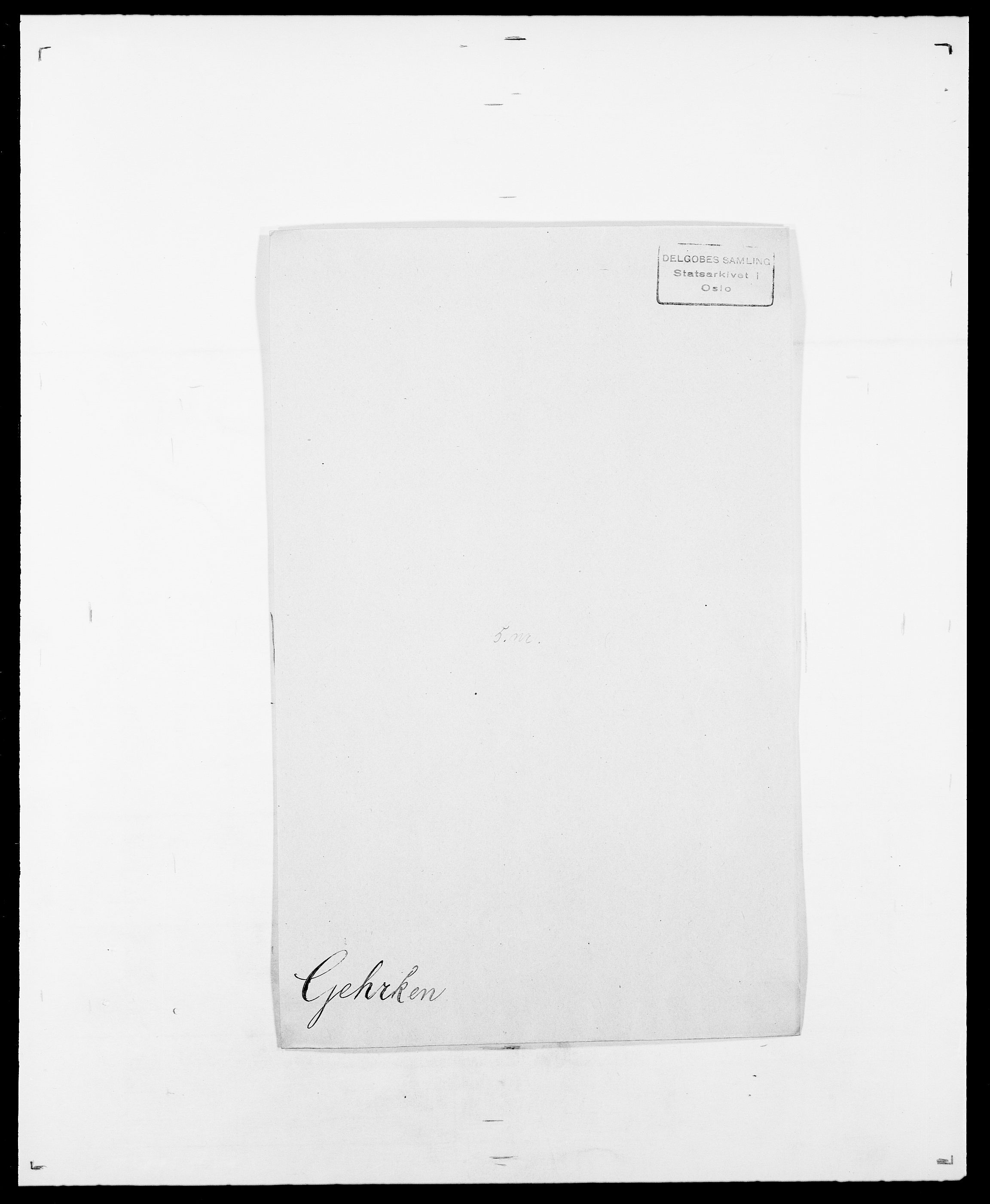 Delgobe, Charles Antoine - samling, SAO/PAO-0038/D/Da/L0013: Forbos - Geving, p. 592