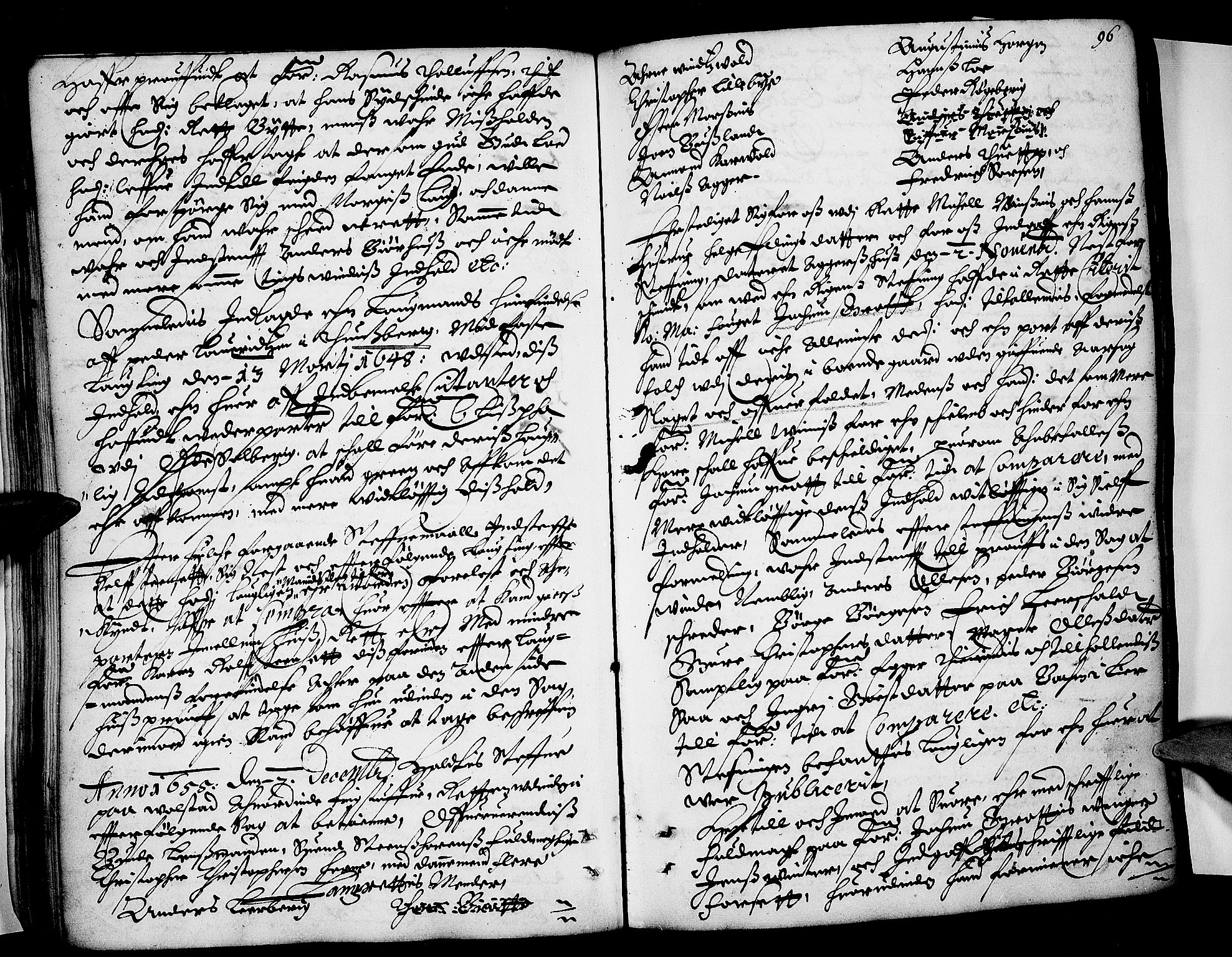 Eiker, Modum og Sigdal sorenskriveri, AV/SAKO-A-123/F/Fa/Faa/L0002: Tingbok, 1653-1657, p. 96