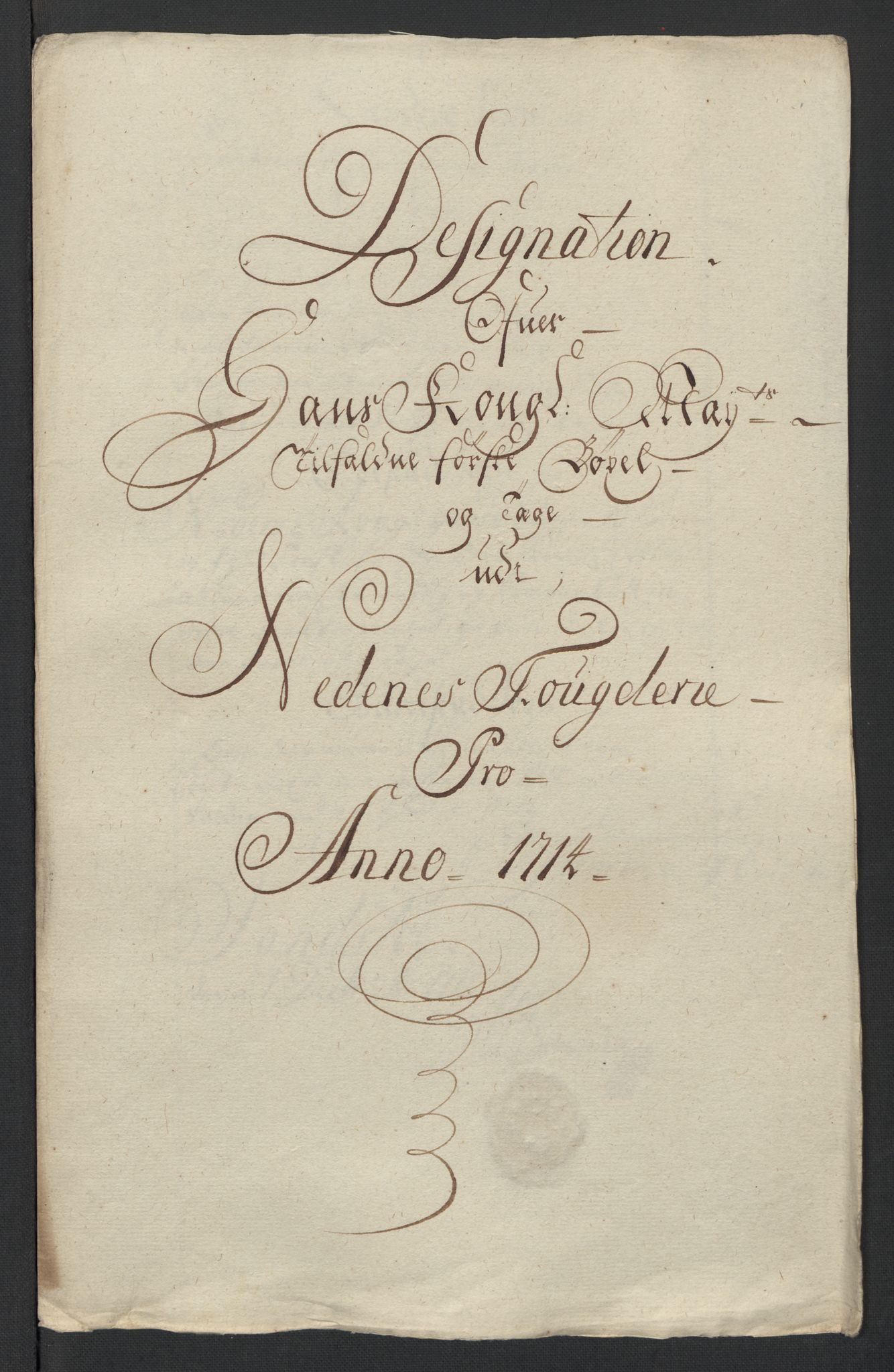Rentekammeret inntil 1814, Reviderte regnskaper, Fogderegnskap, RA/EA-4092/R39/L2321: Fogderegnskap Nedenes, 1713-1714, p. 256