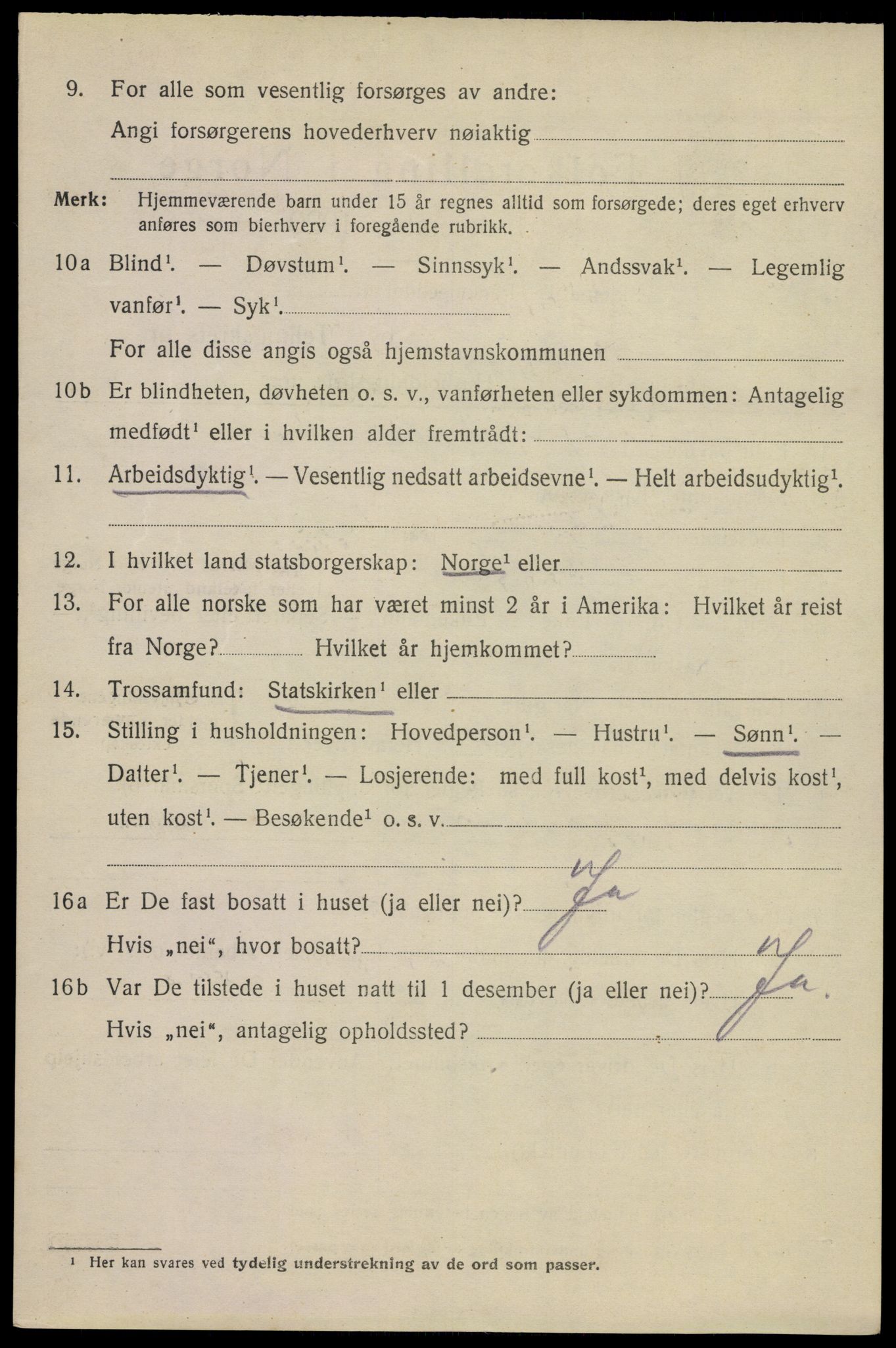 SAKO, 1920 census for Horten, 1920, p. 14628