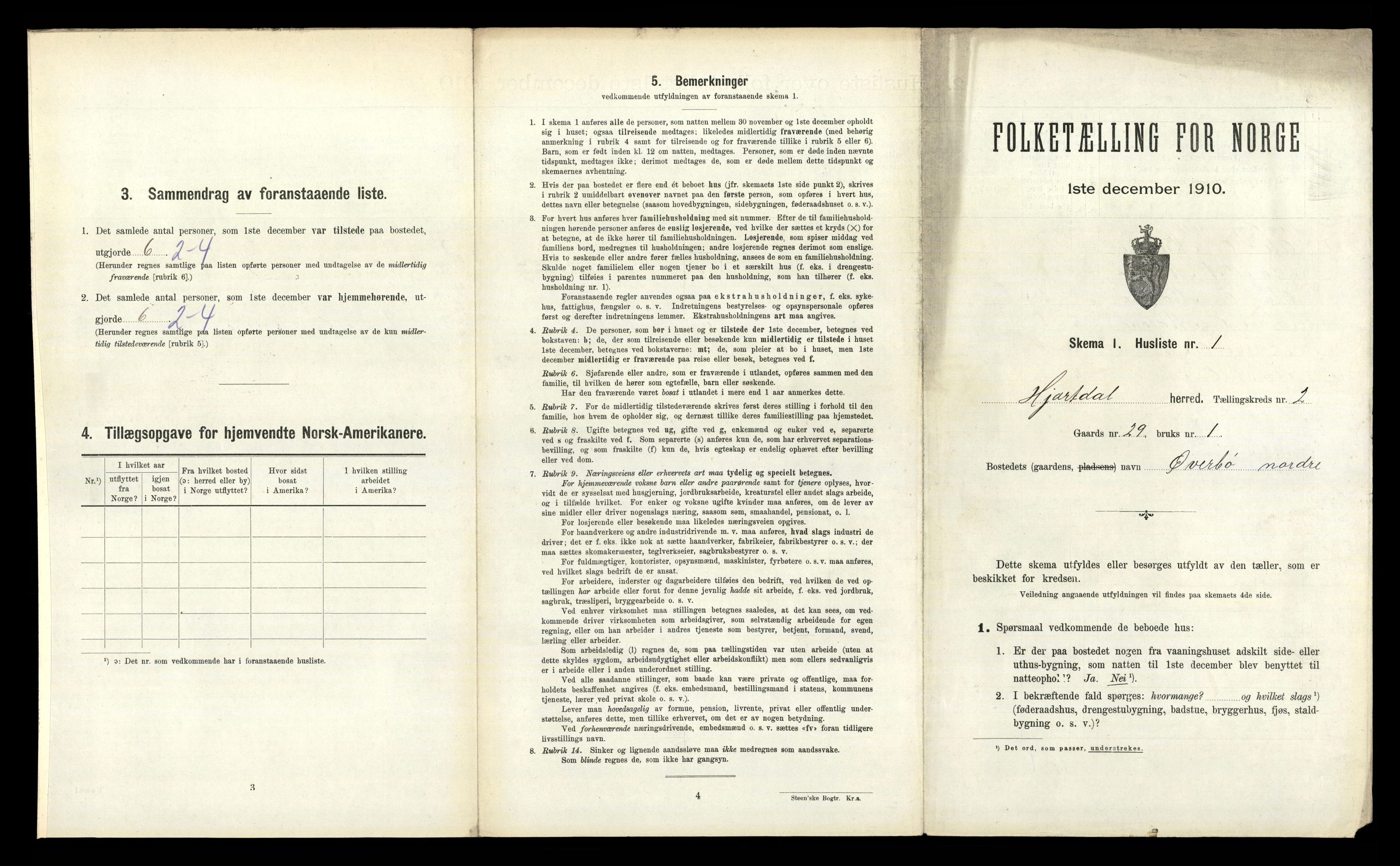 RA, 1910 census for Hjartdal, 1910, p. 208