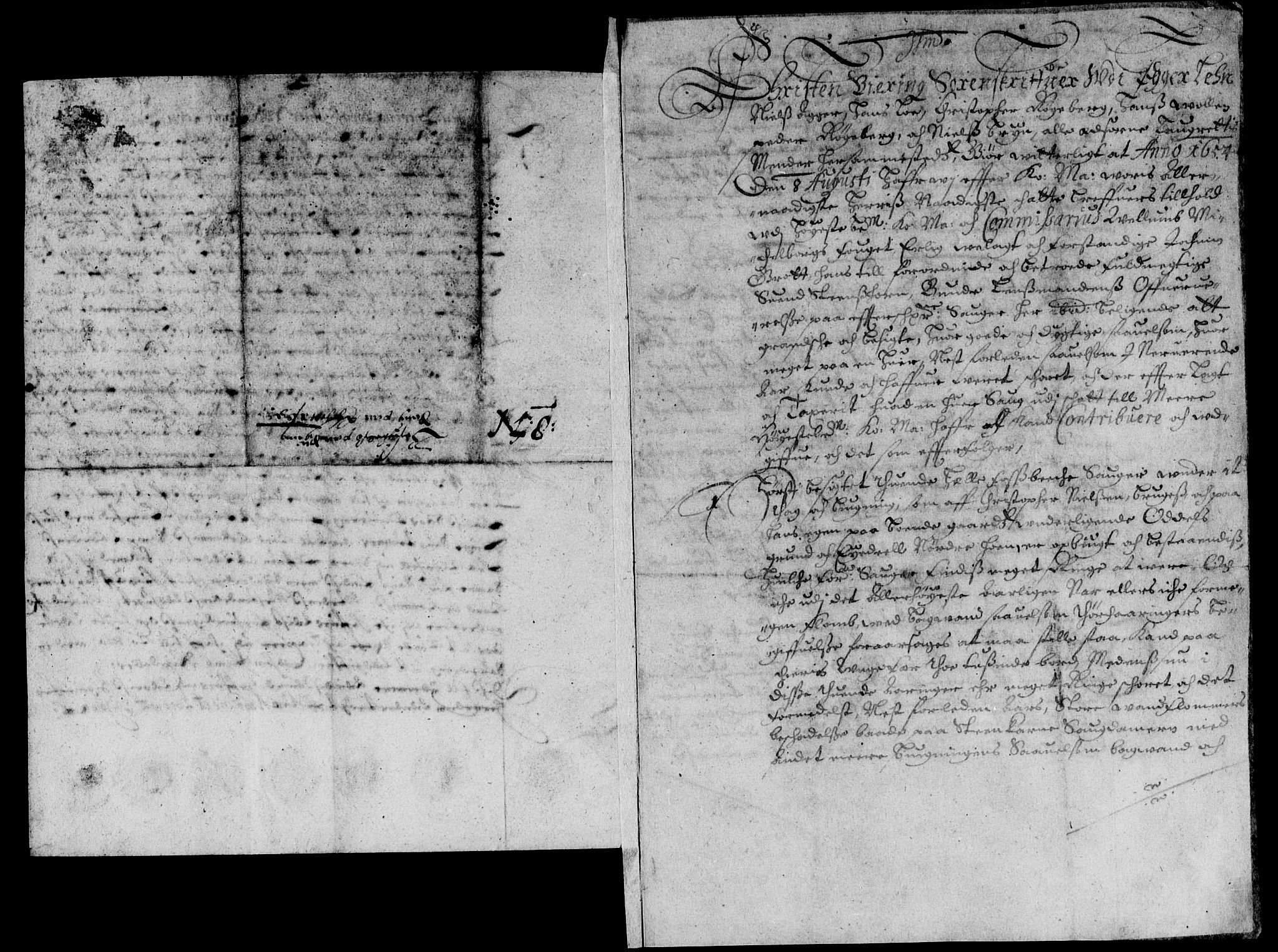 Rentekammeret inntil 1814, Reviderte regnskaper, Lensregnskaper, RA/EA-5023/R/Rb/Rbm/L0009: Eiker len, 1652-1661