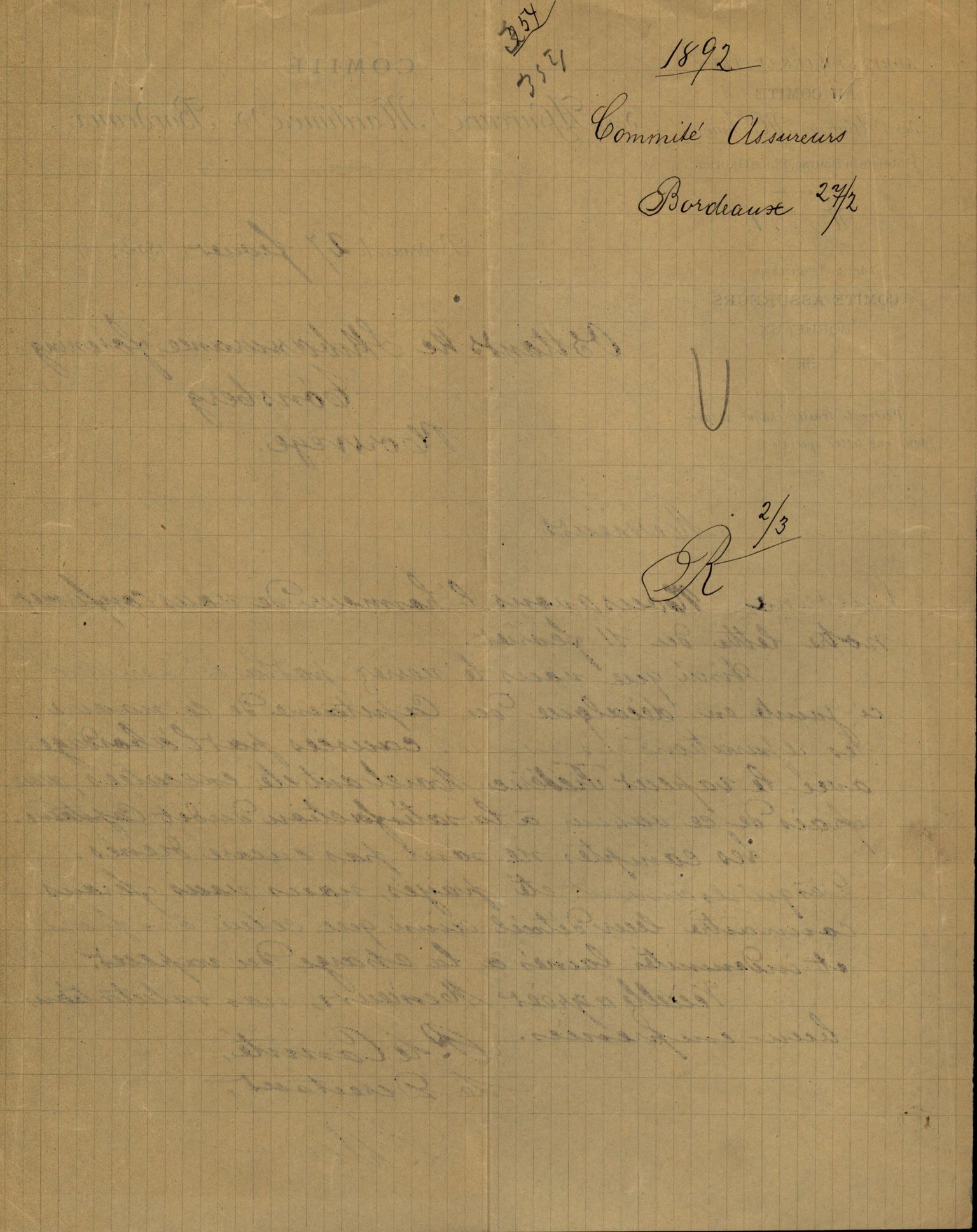 Pa 63 - Østlandske skibsassuranceforening, VEMU/A-1079/G/Ga/L0028/0005: Havaridokumenter / Tjømø, Magnolia, Caroline, Olaf, Stjernen, 1892, p. 88