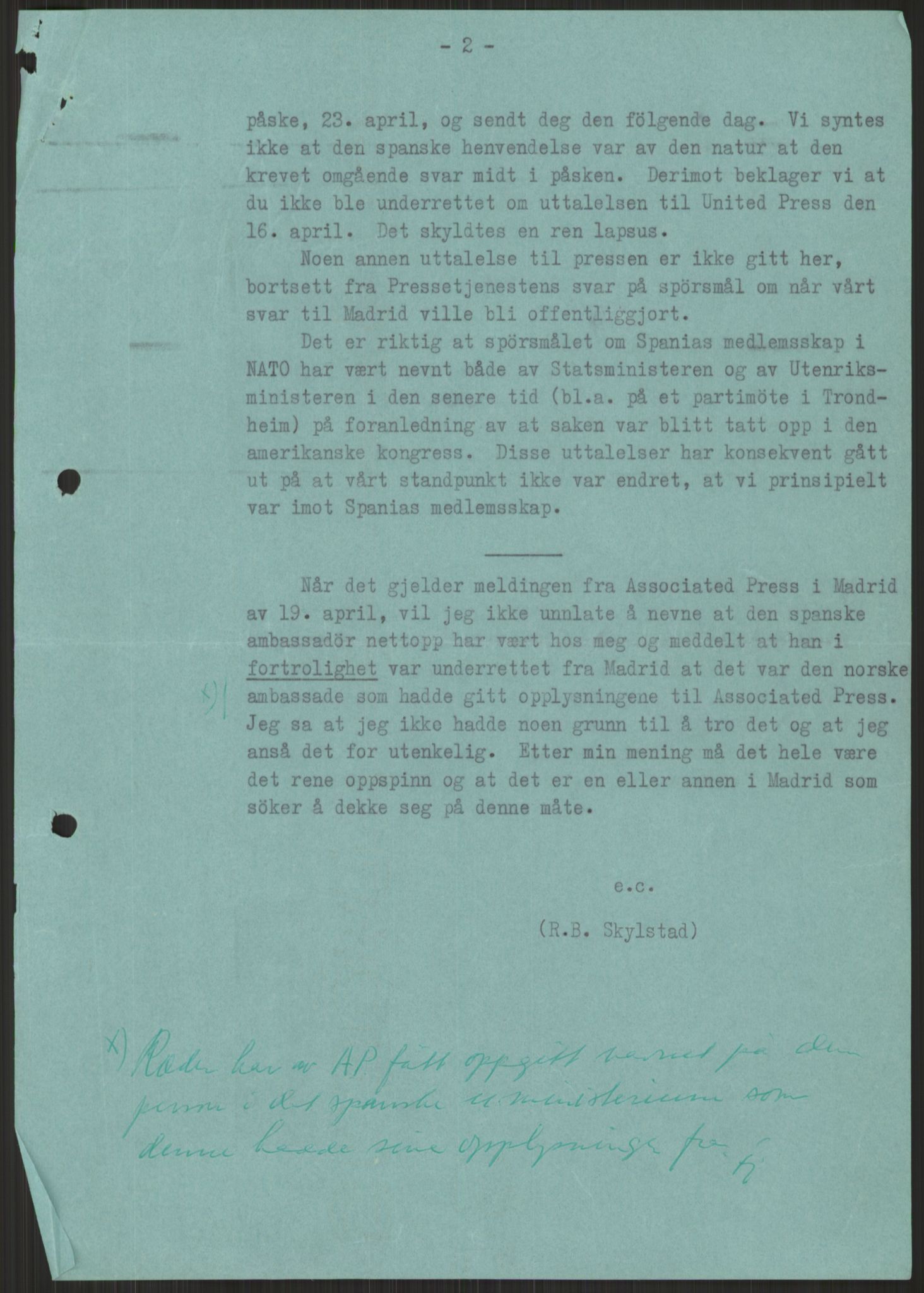 Utenriksdepartementet, RA/S-2259, 1951-1959, p. 713