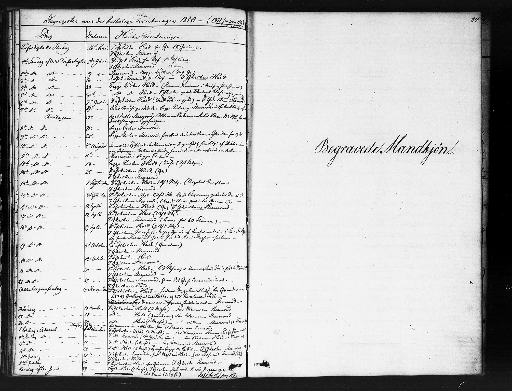 Kristiania tukthusprest Kirkebøker, SAO/A-10881/F/Fa/L0003: Parish register (official) no. 3, 1831-1865, p. 84