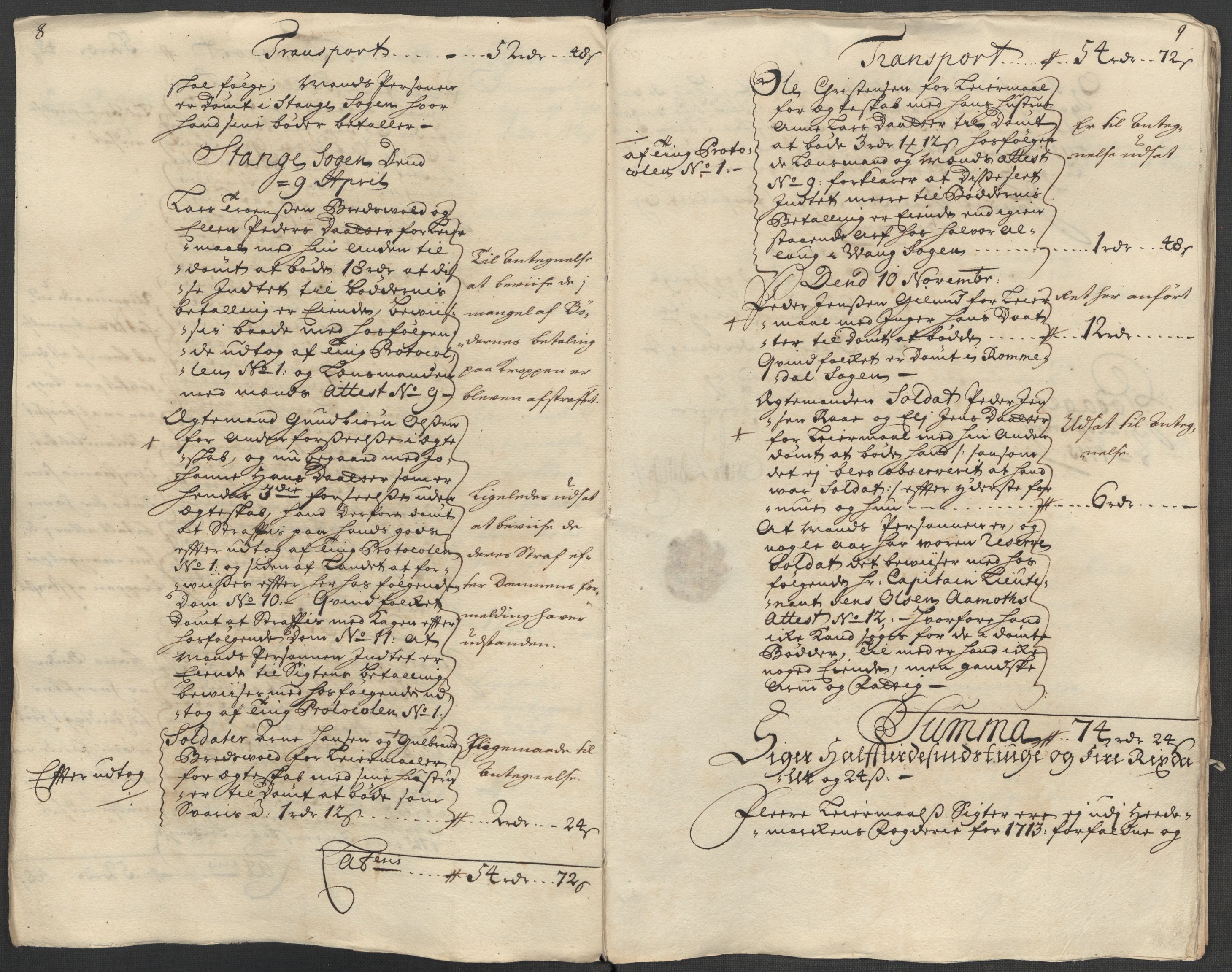 Rentekammeret inntil 1814, Reviderte regnskaper, Fogderegnskap, RA/EA-4092/R16/L1051: Fogderegnskap Hedmark, 1714, p. 208