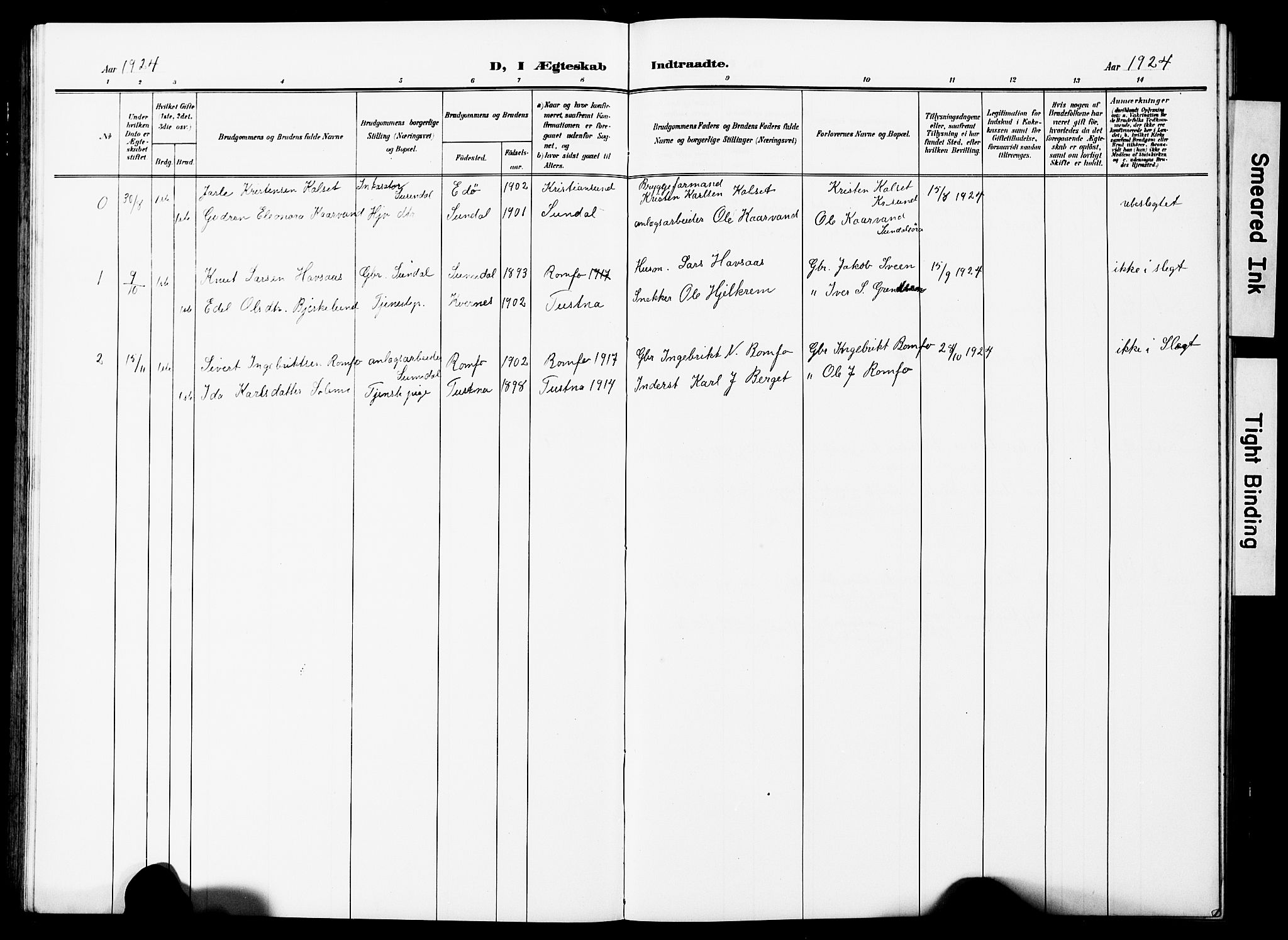 Ministerialprotokoller, klokkerbøker og fødselsregistre - Møre og Romsdal, AV/SAT-A-1454/590/L1017: Parish register (copy) no. 590C02, 1869-1931