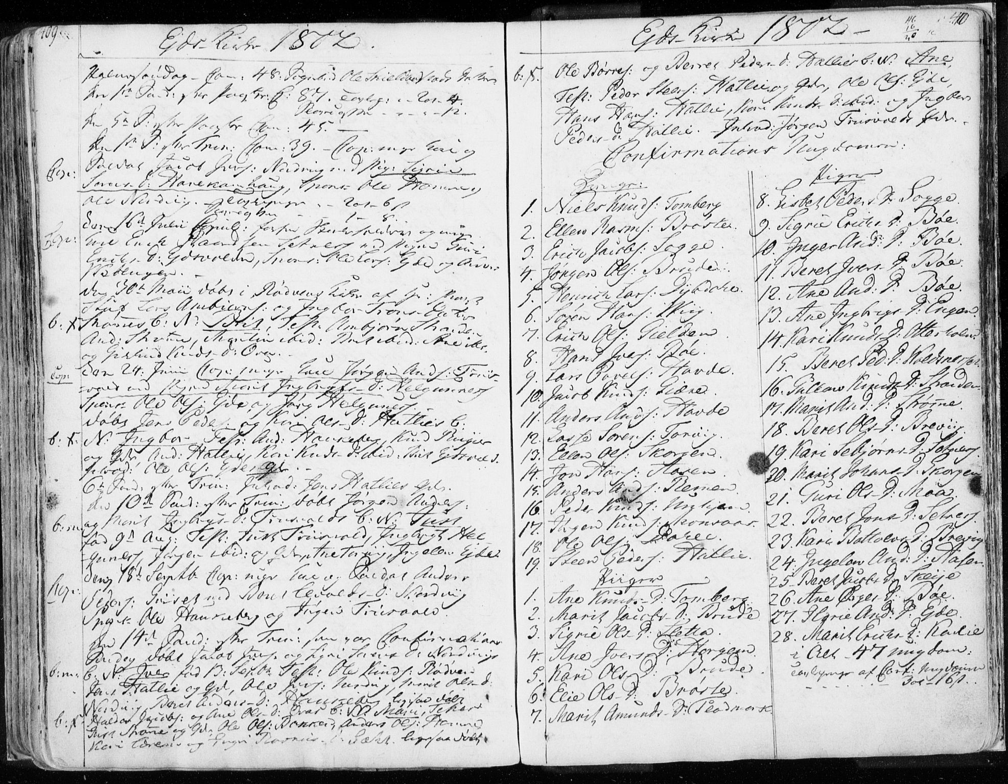 Ministerialprotokoller, klokkerbøker og fødselsregistre - Møre og Romsdal, AV/SAT-A-1454/544/L0569: Parish register (official) no. 544A02, 1764-1806, p. 409-410