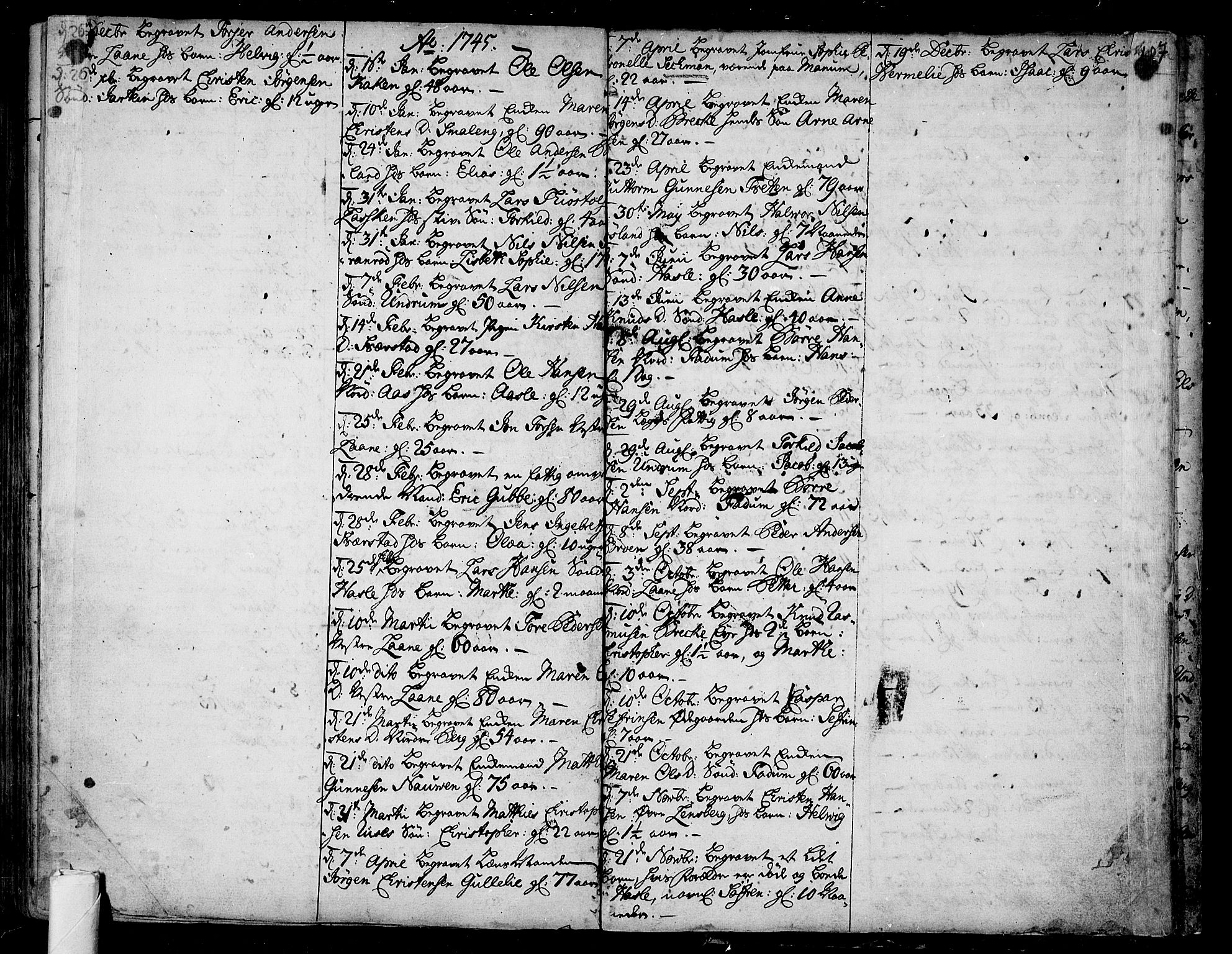 Sem kirkebøker, AV/SAKO-A-5/F/Fa/L0001: Parish register (official) no. I 1, 1702-1763, p. 107