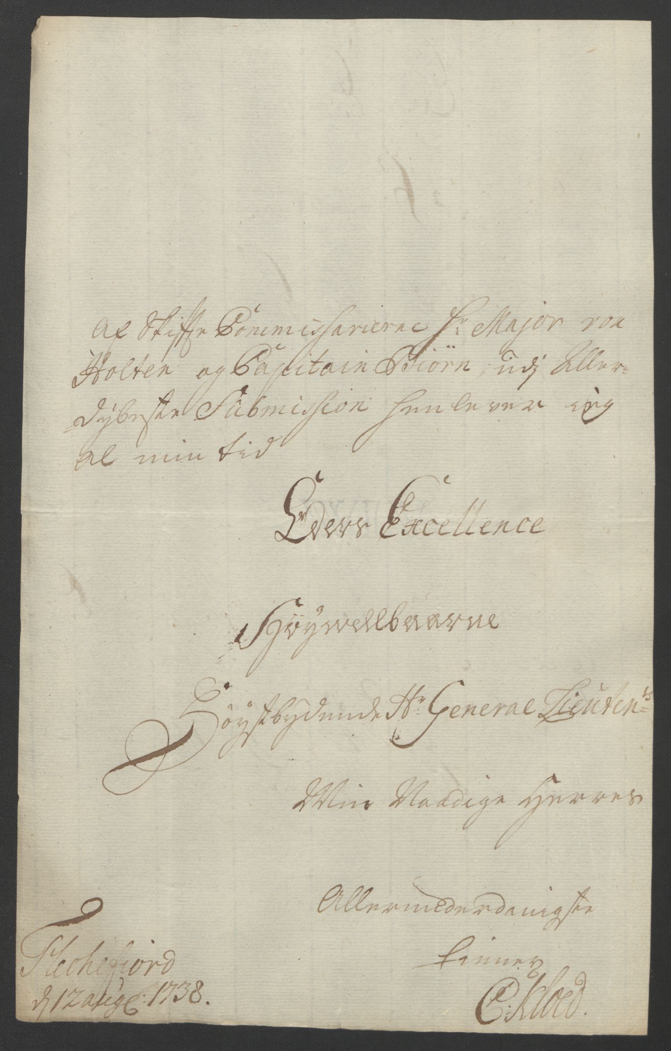 Forsvaret, Generalauditøren, AV/RA-RAFA-1772/F/Fj/Fja/L0021: --, 1733-1817, p. 485