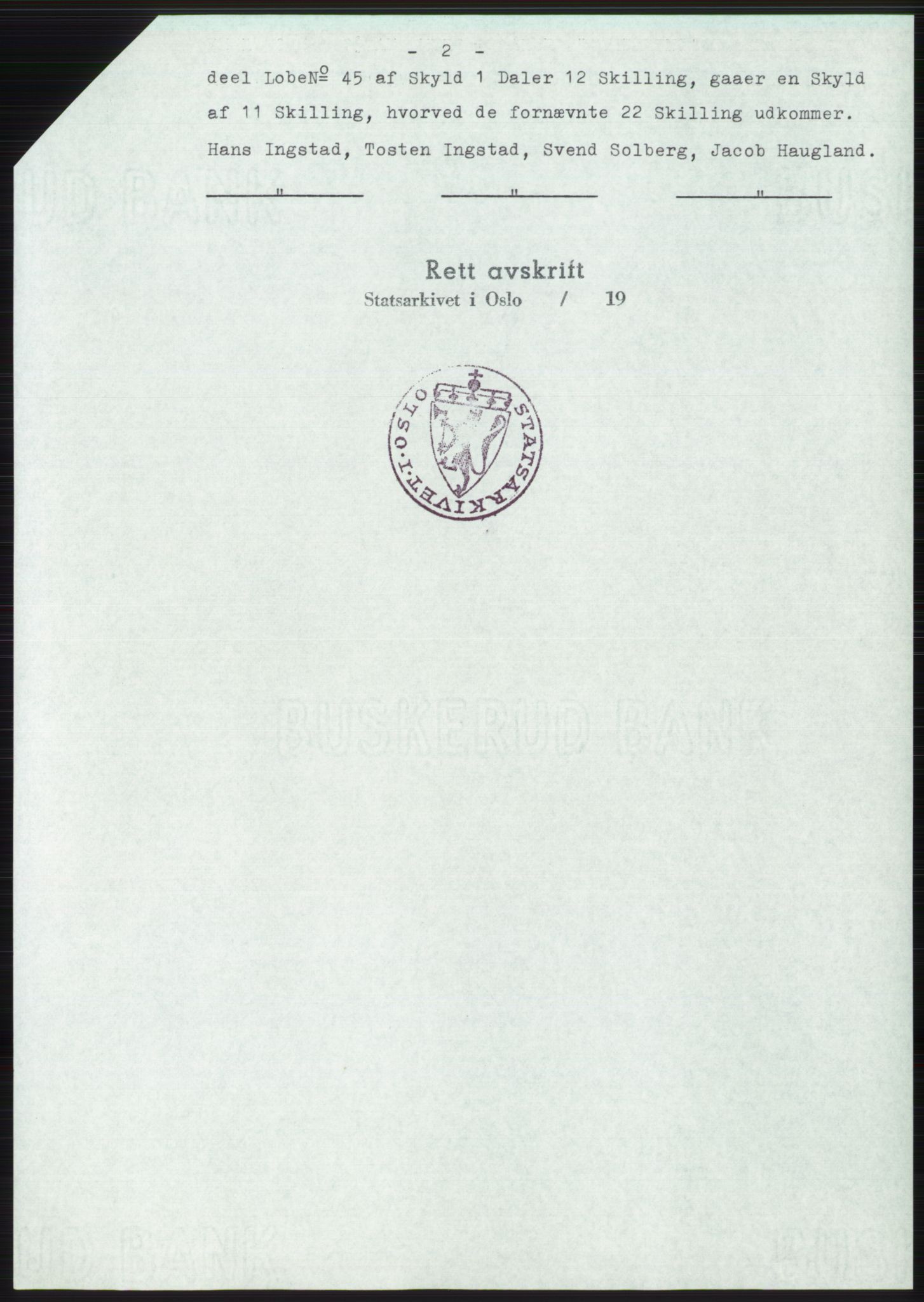 Statsarkivet i Oslo, SAO/A-10621/Z/Zd/L0036: Avskrifter, j.nr 88-2903/1977, 1977, p. 88