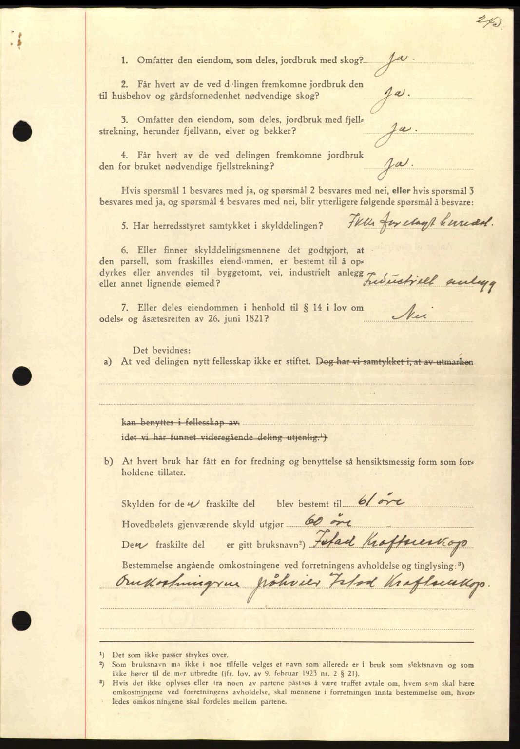 Nordmøre sorenskriveri, AV/SAT-A-4132/1/2/2Ca: Mortgage book no. A87, 1939-1940, Diary no: : 2701/1939