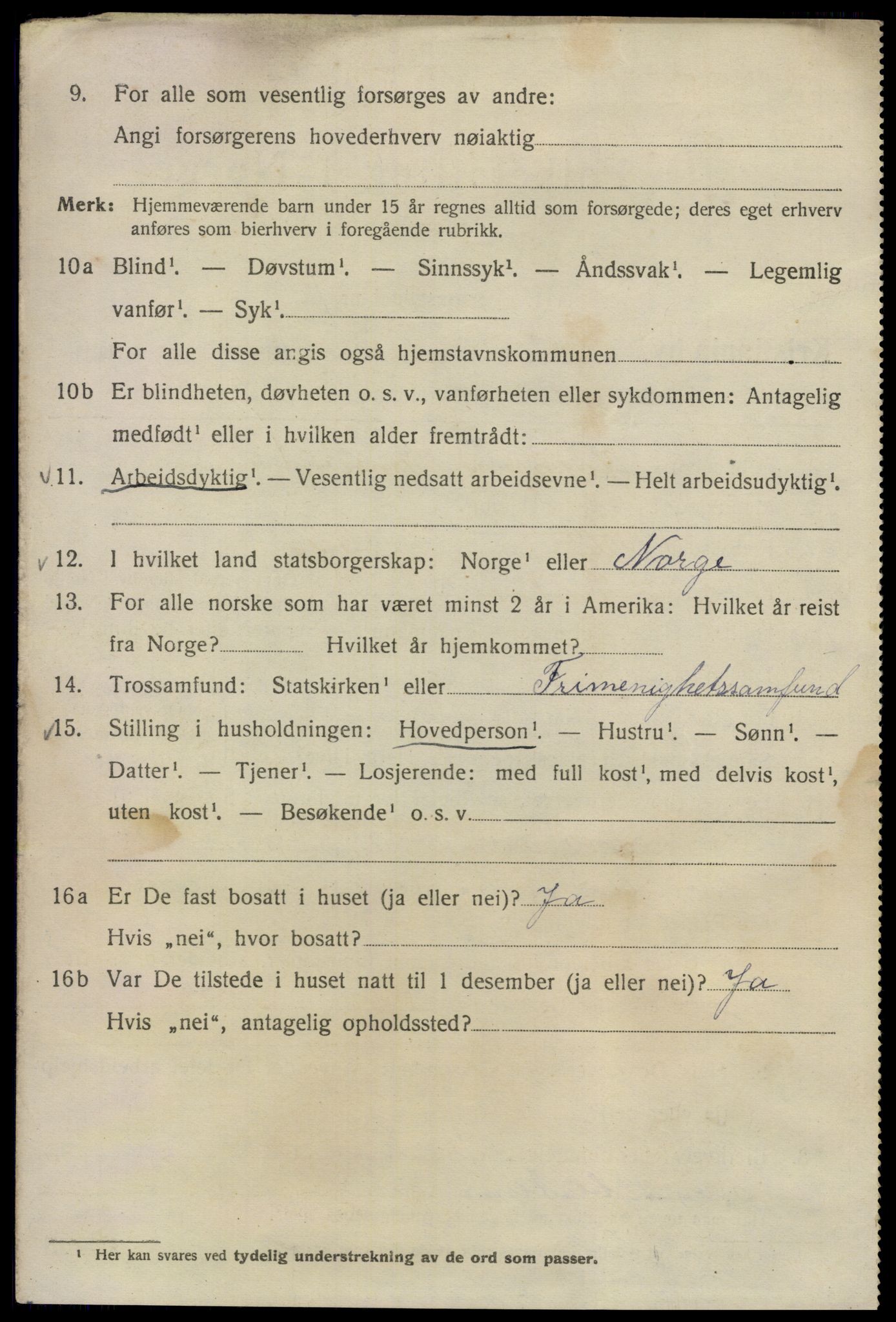 SAO, 1920 census for Kristiania, 1920, p. 176052