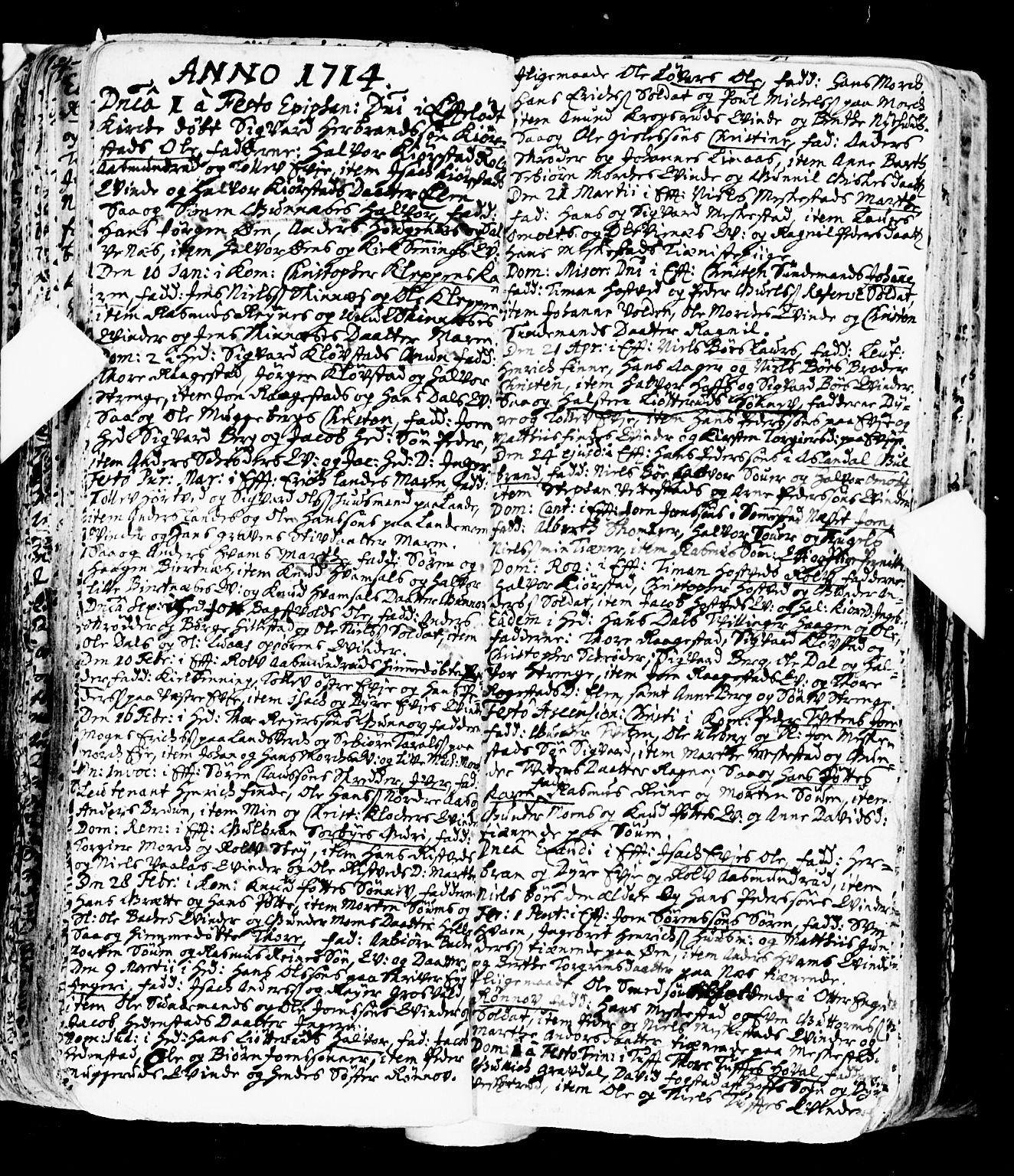 Sandsvær kirkebøker, SAKO/A-244/F/Fa/L0001: Parish register (official) no. I 1, 1665-1725, p. 73