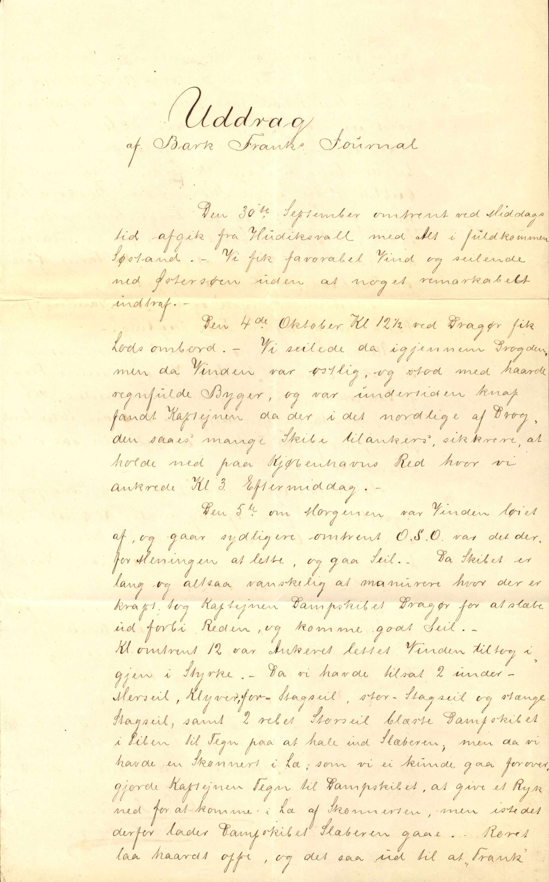 Pa 63 - Østlandske skibsassuranceforening, VEMU/A-1079/G/Ga/L0014/0004: Havaridokumenter / Bertrand, Frigga, Frank, Nordafjeld, 1881, p. 98