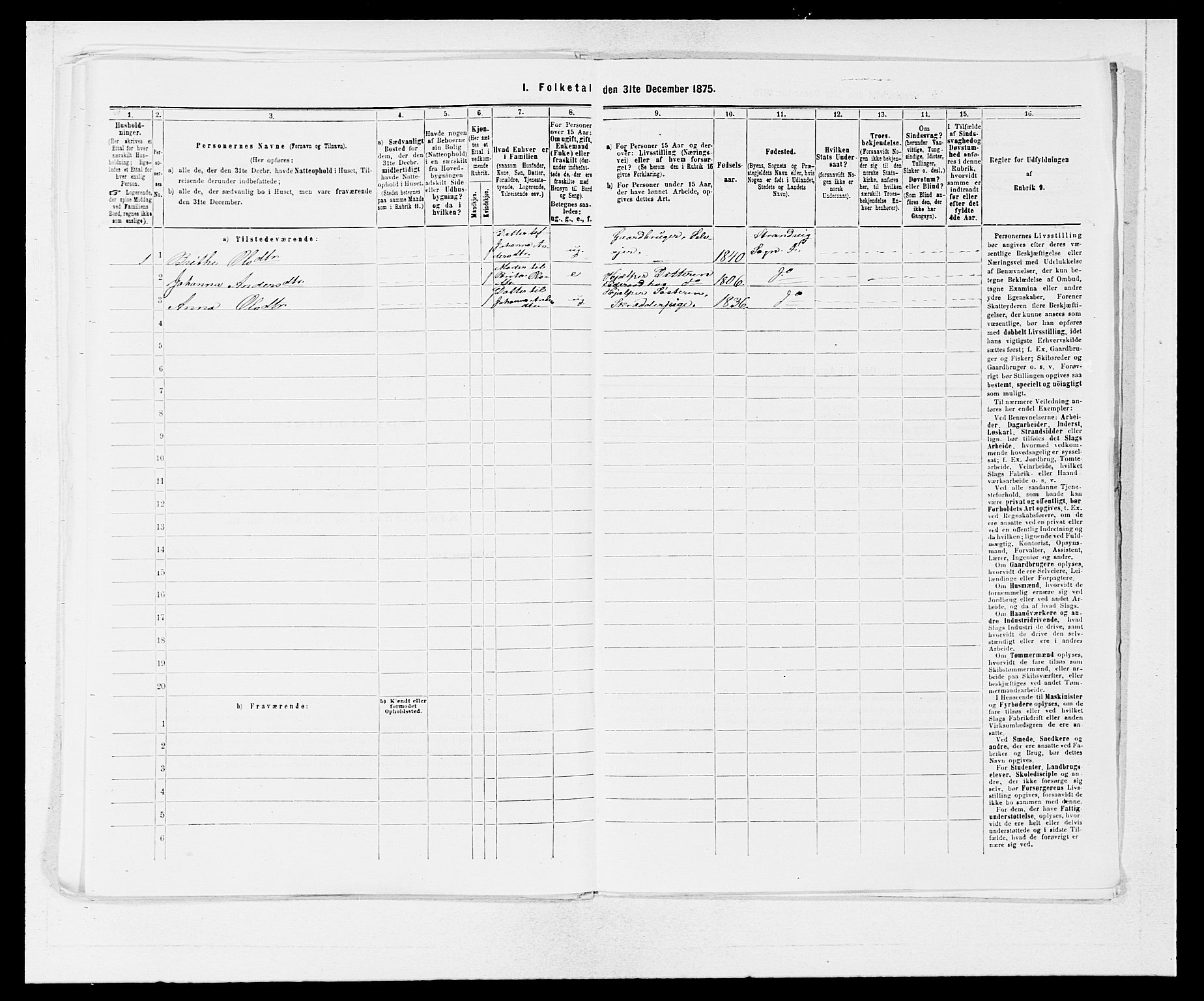 SAB, 1875 census for 1241P Fusa, 1875, p. 969