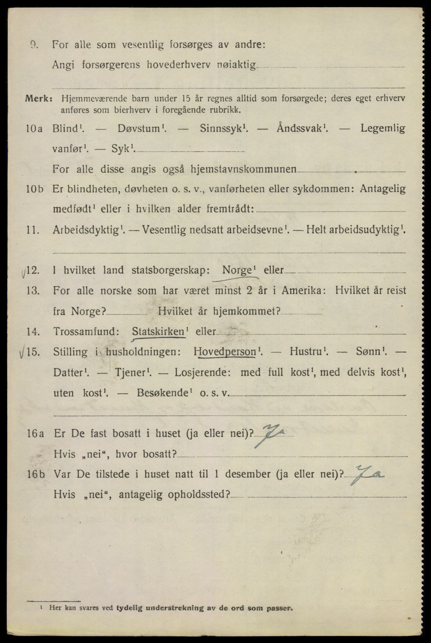 SAO, 1920 census for Kristiania, 1920, p. 339650