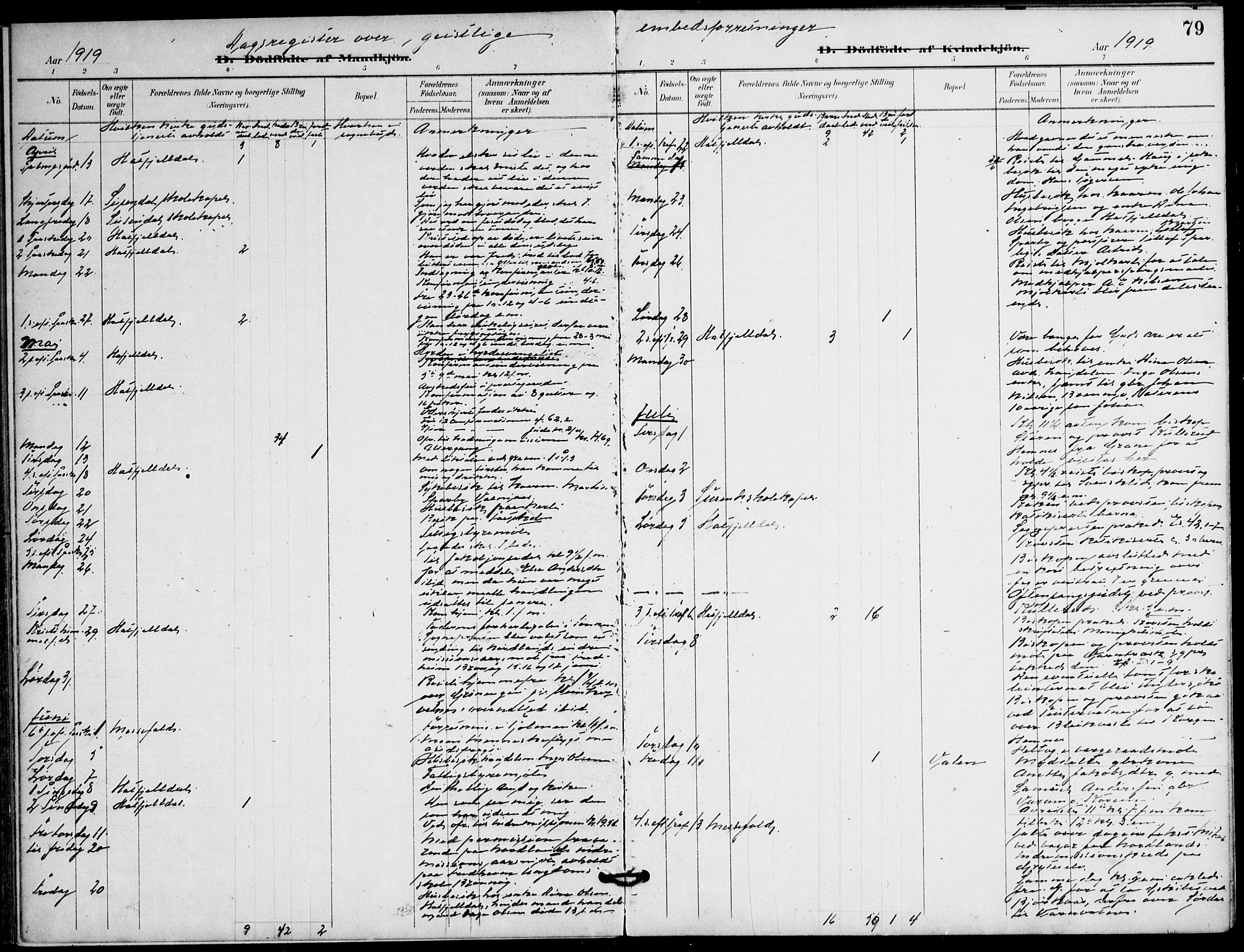 Ministerialprotokoller, klokkerbøker og fødselsregistre - Nordland, AV/SAT-A-1459/823/L0326: Parish register (official) no. 823A03, 1899-1919, p. 79