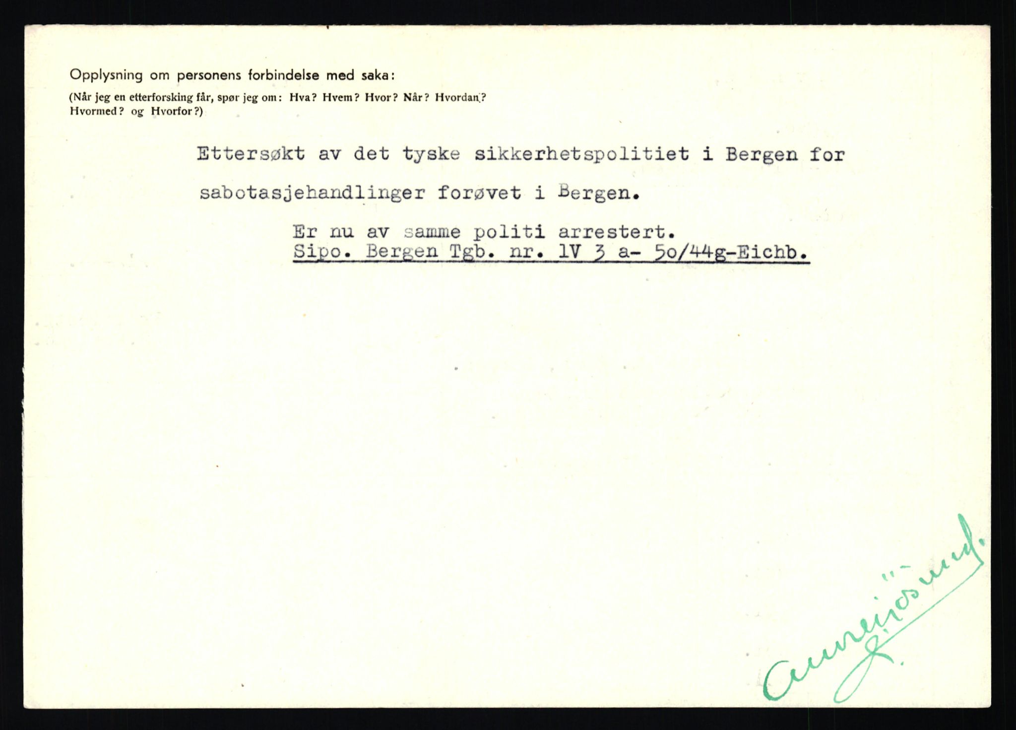 Statspolitiet - Hovedkontoret / Osloavdelingen, AV/RA-S-1329/C/Ca/L0006: Hanche - Hokstvedt, 1943-1945, p. 2816