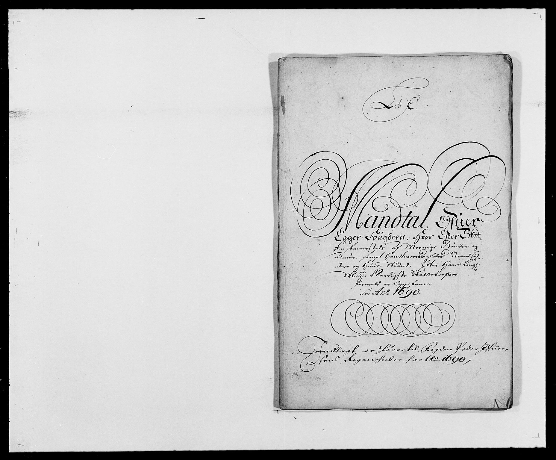 Rentekammeret inntil 1814, Reviderte regnskaper, Fogderegnskap, AV/RA-EA-4092/R28/L1689: Fogderegnskap Eiker og Lier, 1690-1691, p. 44