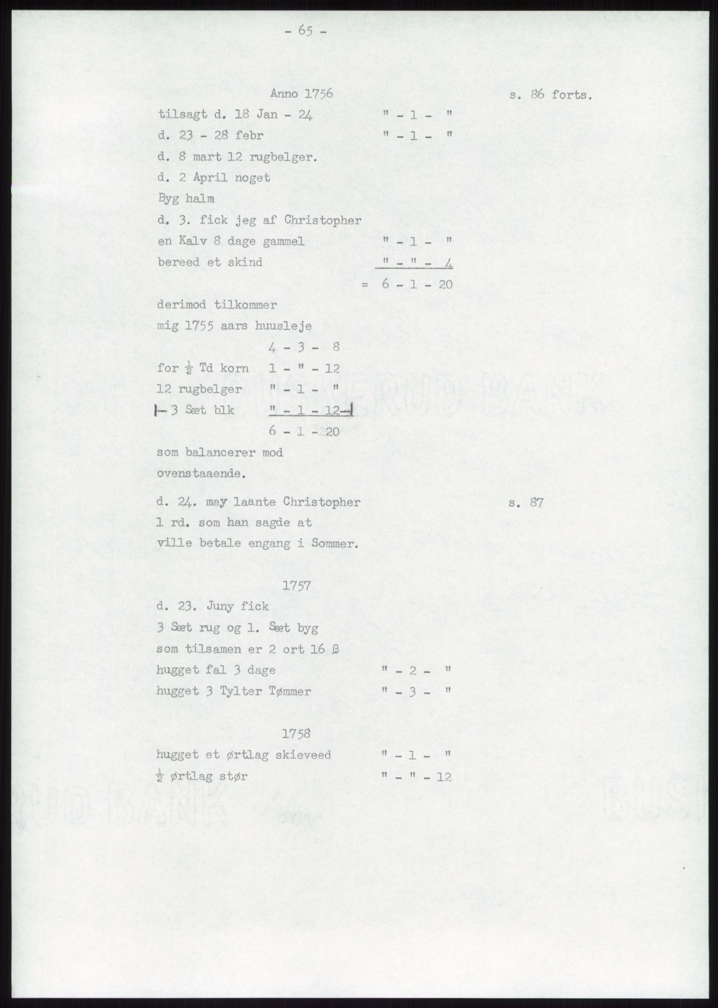 Samlinger til kildeutgivelse, Diplomavskriftsamlingen, AV/RA-EA-4053/H/Ha, p. 1412