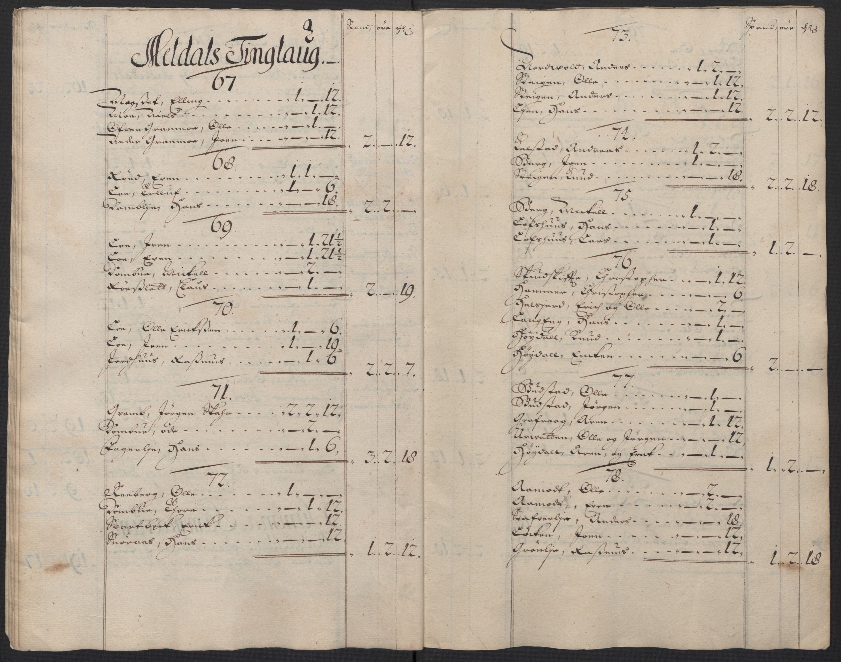 Rentekammeret inntil 1814, Reviderte regnskaper, Fogderegnskap, AV/RA-EA-4092/R60/L3955: Fogderegnskap Orkdal og Gauldal, 1705, p. 104