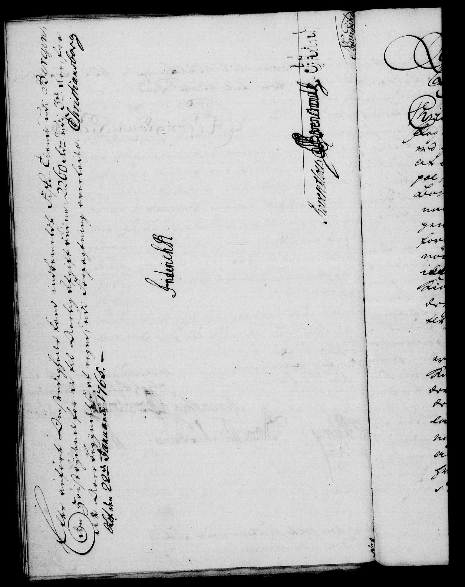 Rentekammeret, Kammerkanselliet, RA/EA-3111/G/Gf/Gfa/L0047: Norsk relasjons- og resolusjonsprotokoll (merket RK 52.47), 1765, p. 54