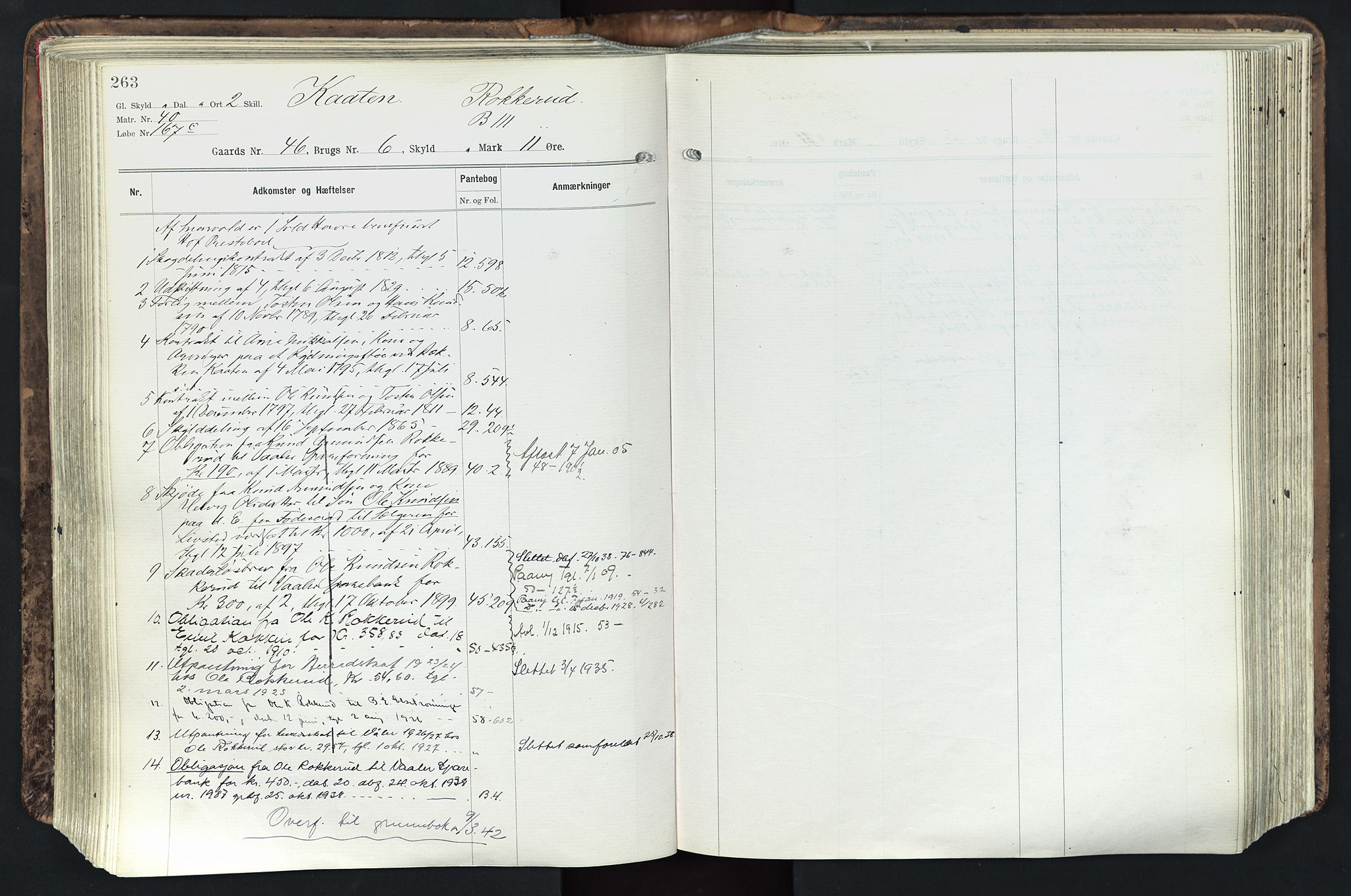 Solør tingrett, AV/SAH-TING-008/H/Ha/Hak/L0003: Mortgage register no. III, 1900-1935, p. 263