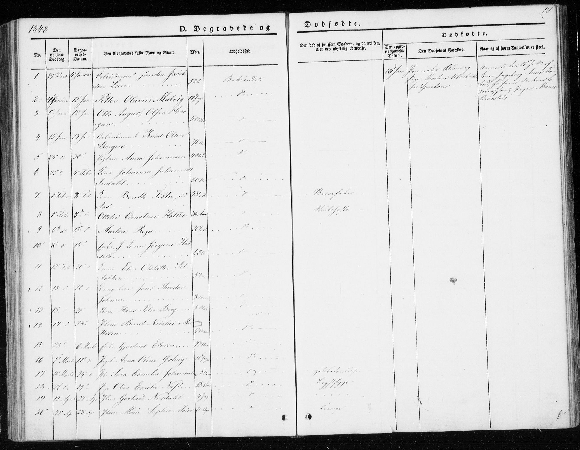 Ministerialprotokoller, klokkerbøker og fødselsregistre - Sør-Trøndelag, AV/SAT-A-1456/604/L0183: Parish register (official) no. 604A04, 1841-1850, p. 131