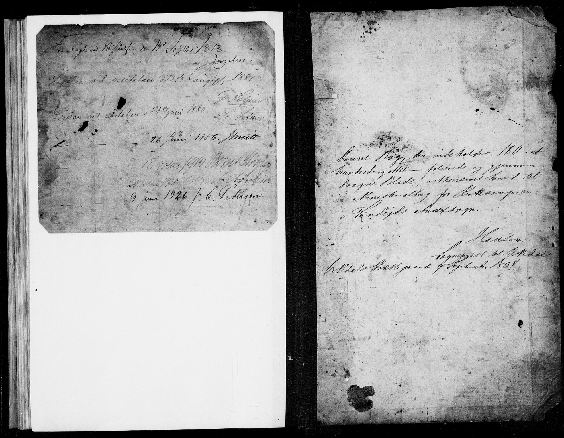 Vikedal sokneprestkontor, SAST/A-101840/01/V: Parish register (copy) no. B 10, 1864-1926