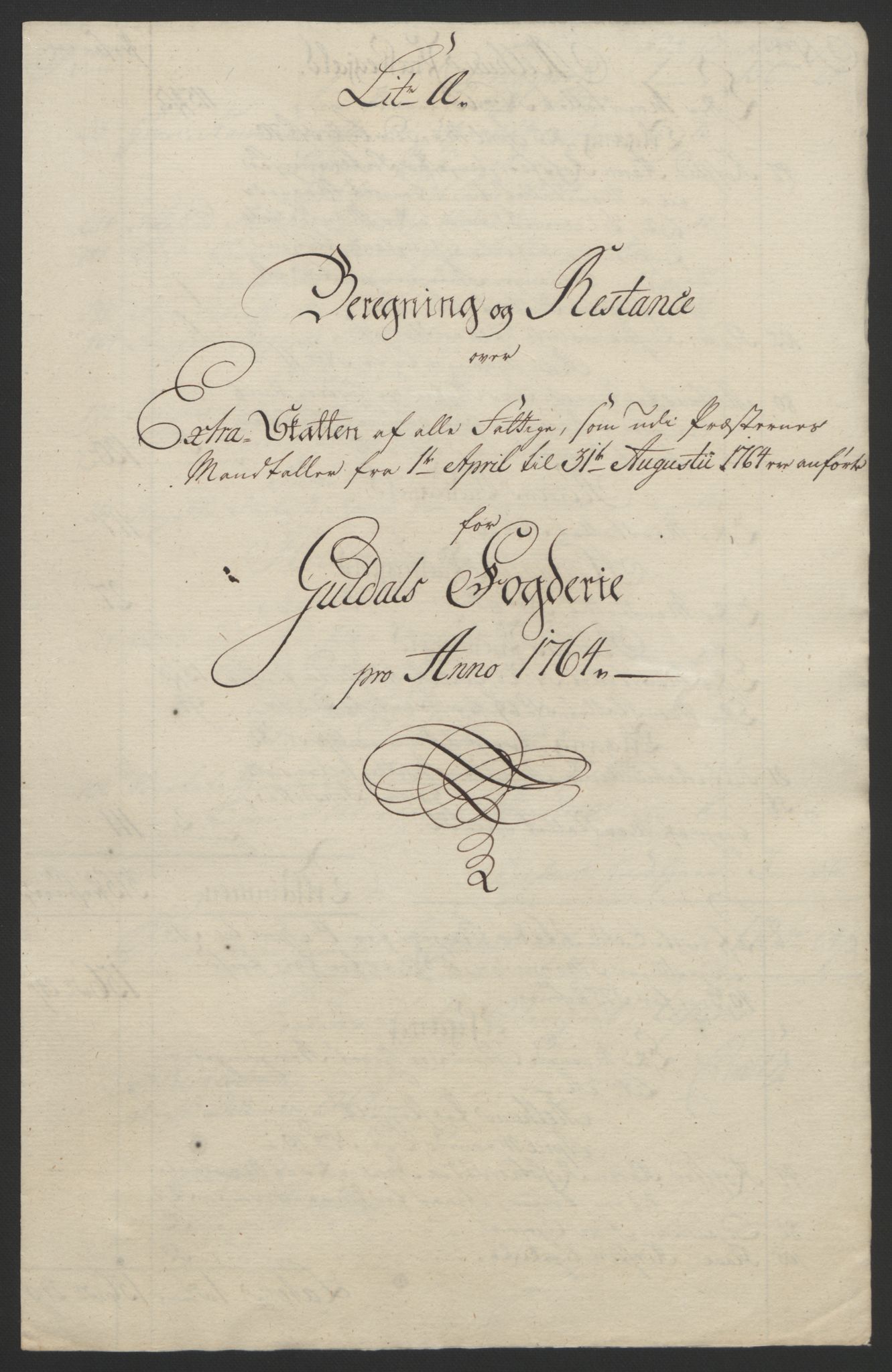 Rentekammeret inntil 1814, Reviderte regnskaper, Fogderegnskap, AV/RA-EA-4092/R60/L4094: Ekstraskatten Orkdal og Gauldal, 1762-1765, p. 215