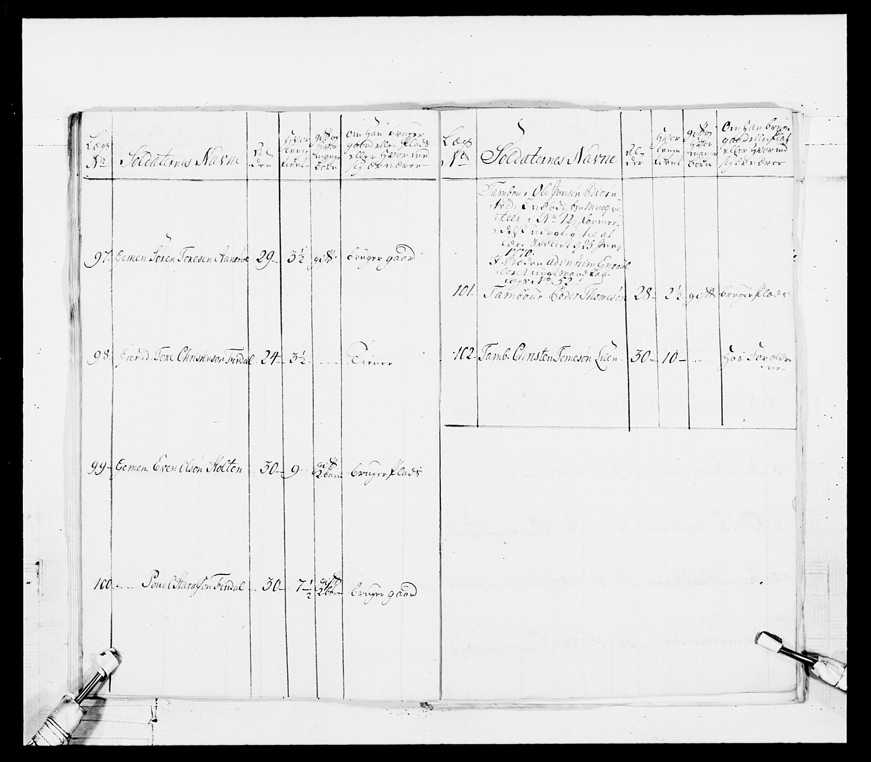 Generalitets- og kommissariatskollegiet, Det kongelige norske kommissariatskollegium, AV/RA-EA-5420/E/Eh/L0101: 1. Vesterlenske nasjonale infanteriregiment, 1766-1777, p. 417